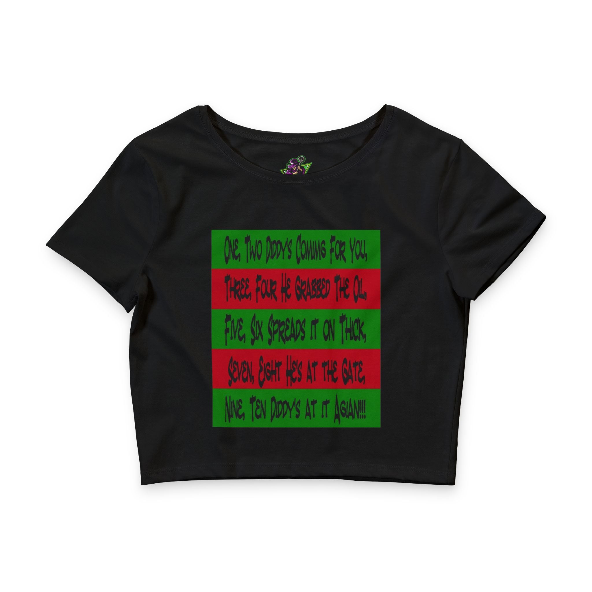 Diddy's Coming For You / Crop Top