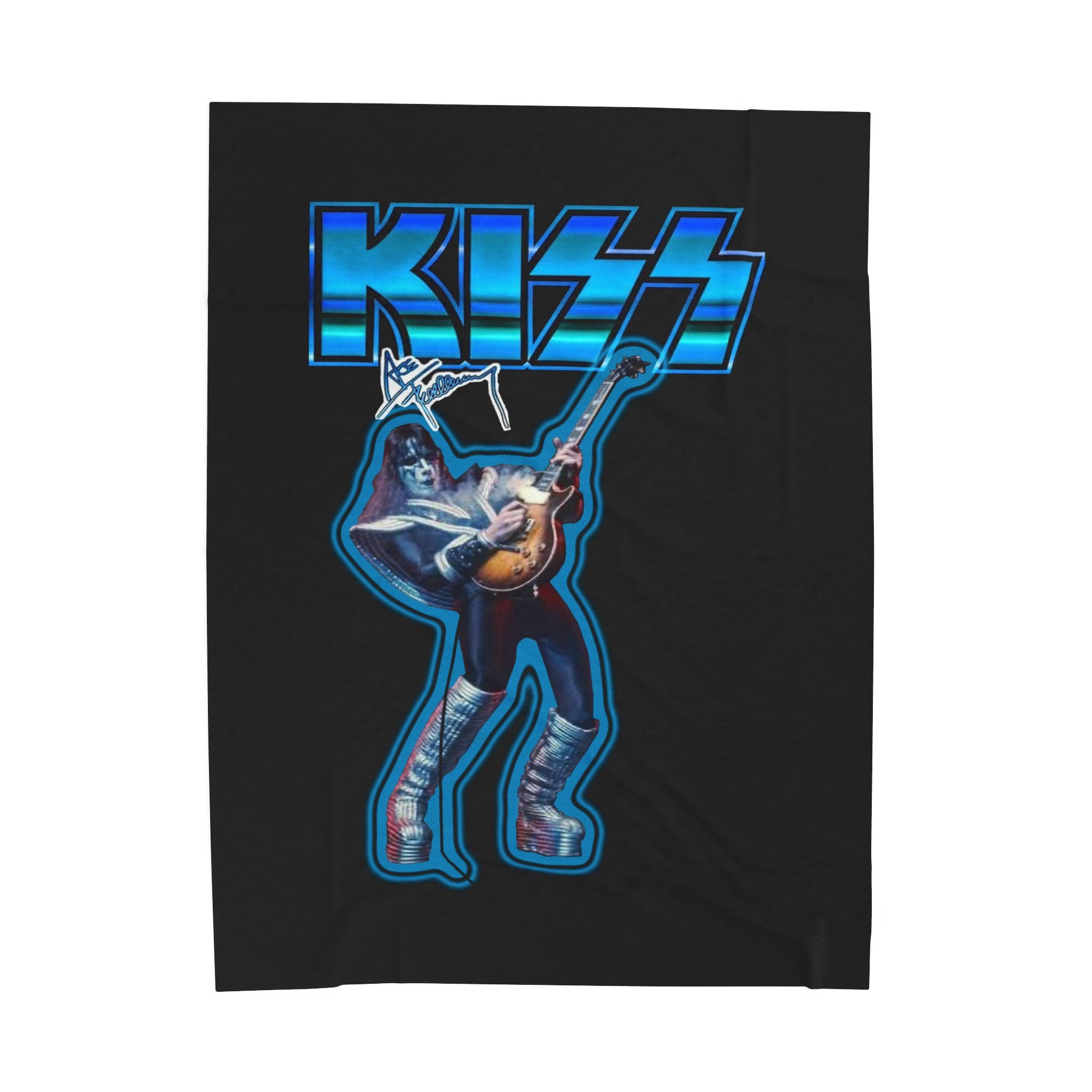 Ace Frehley NY Grove Front / Velveteen Plush Blanket