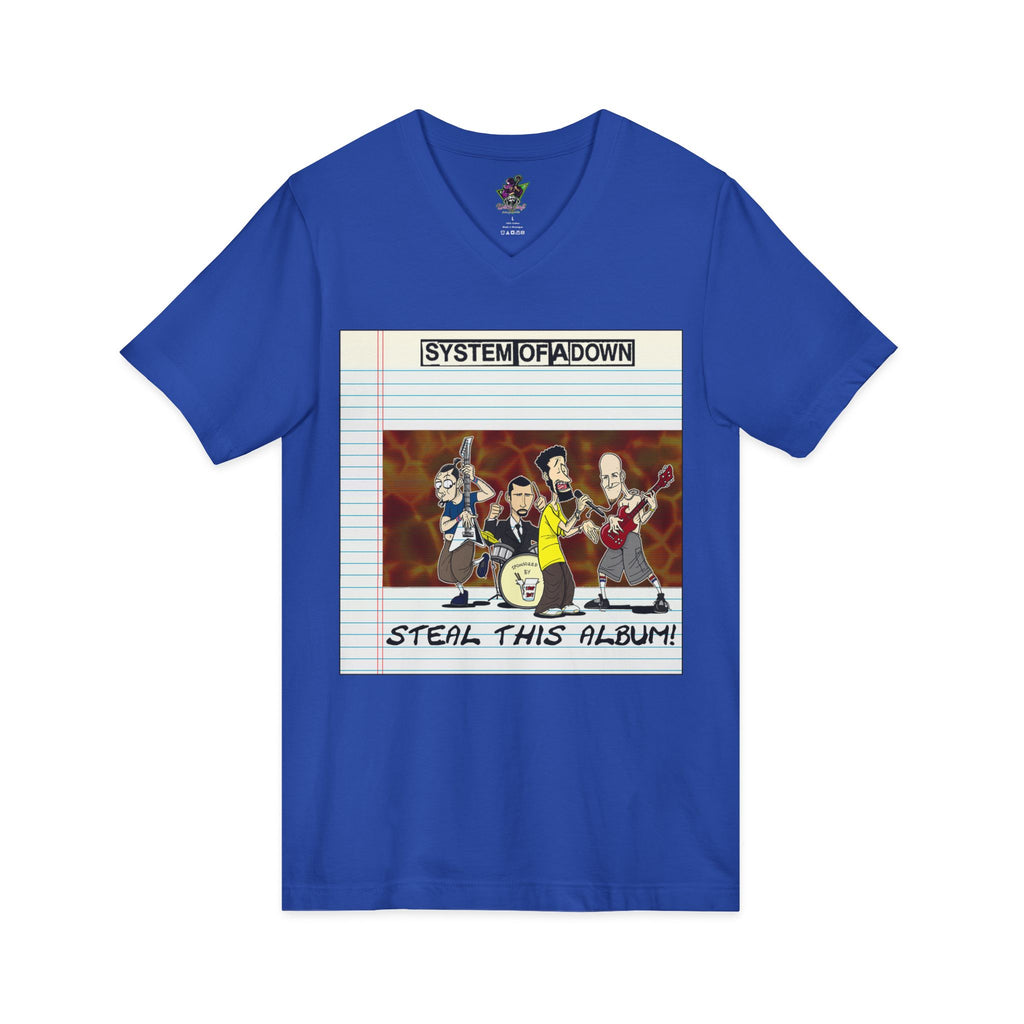 SOAD Steal This Album F&B / V Neck Tee