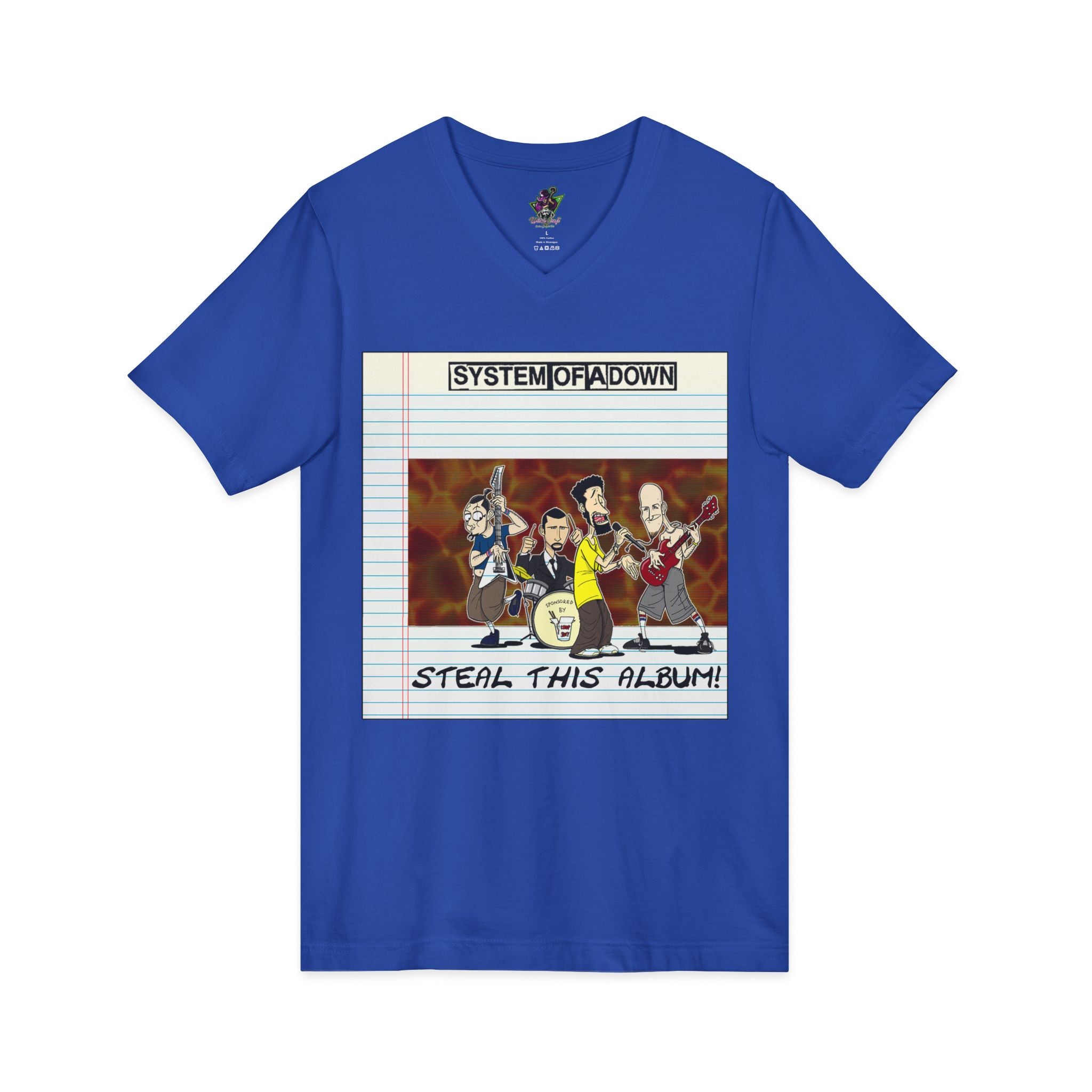 SOAD Steal This Album F&B / V Neck Tee