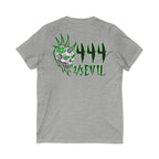 2/3 Evil Punk Skull / V-Neck Shirt