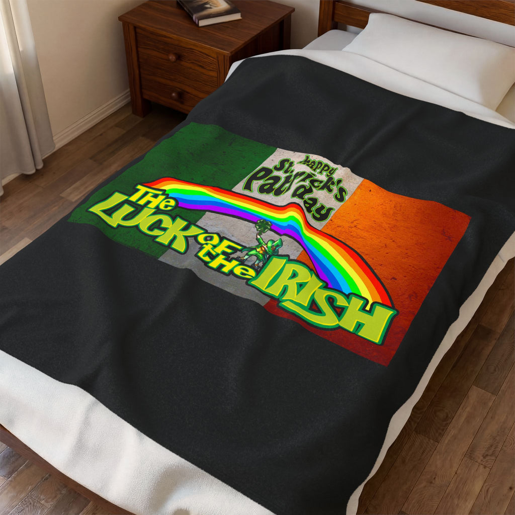 Luck Of The Irish / Velveteen Plush Blanket
