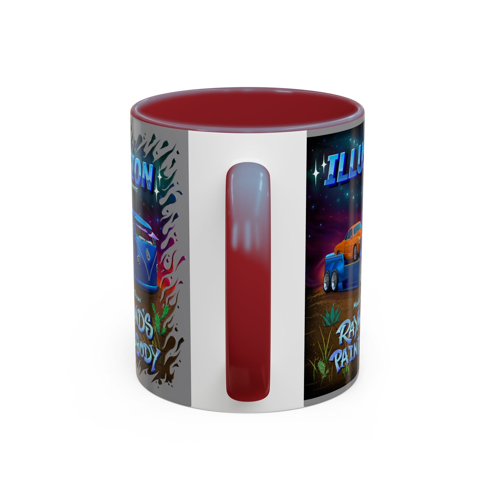 Raymond's Paint & Body Logo / Accent Coffee Mug 11/15oz