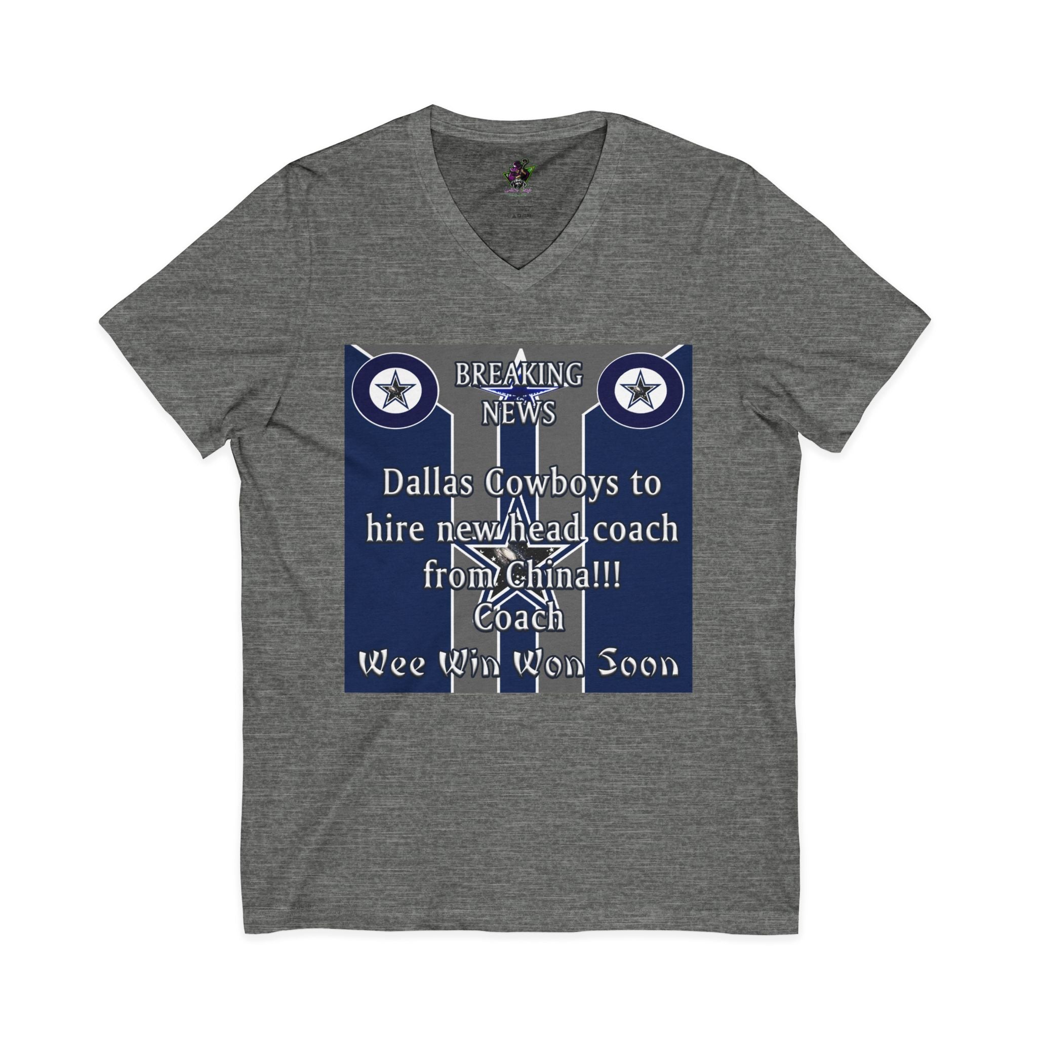 Wee Win Won Soon / V-Neck Tee