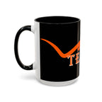 Texas Longhorns 2 / Accent Coffee Mug 11/15oz