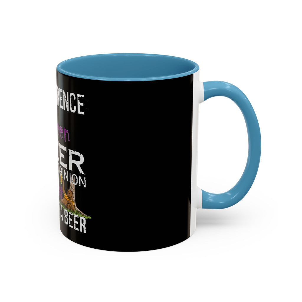 Difference Between Beer / Accent Coffee Mug 11/15oz