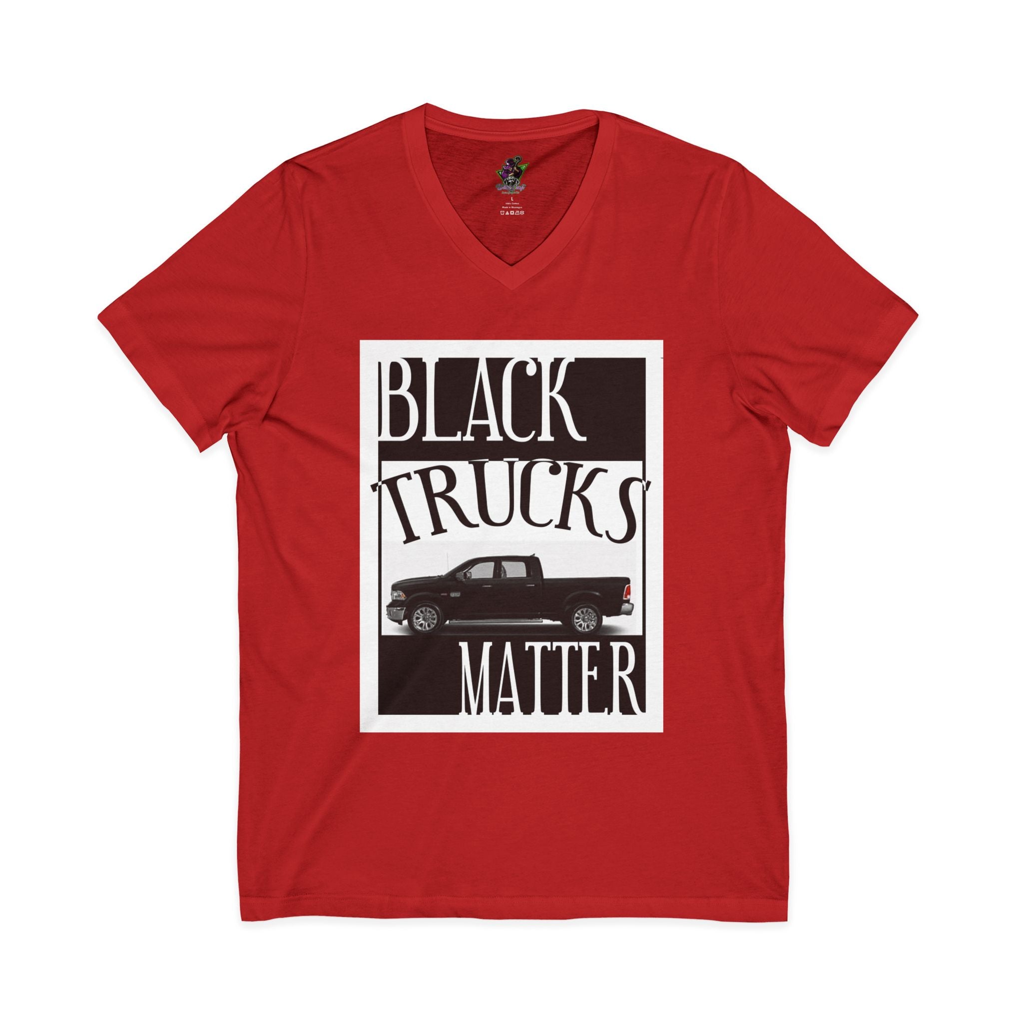 Black Trucks Matter / V-Neck Tee
