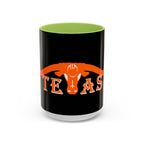 Texas Longhorns 2 / Accent Coffee Mug 11/15oz