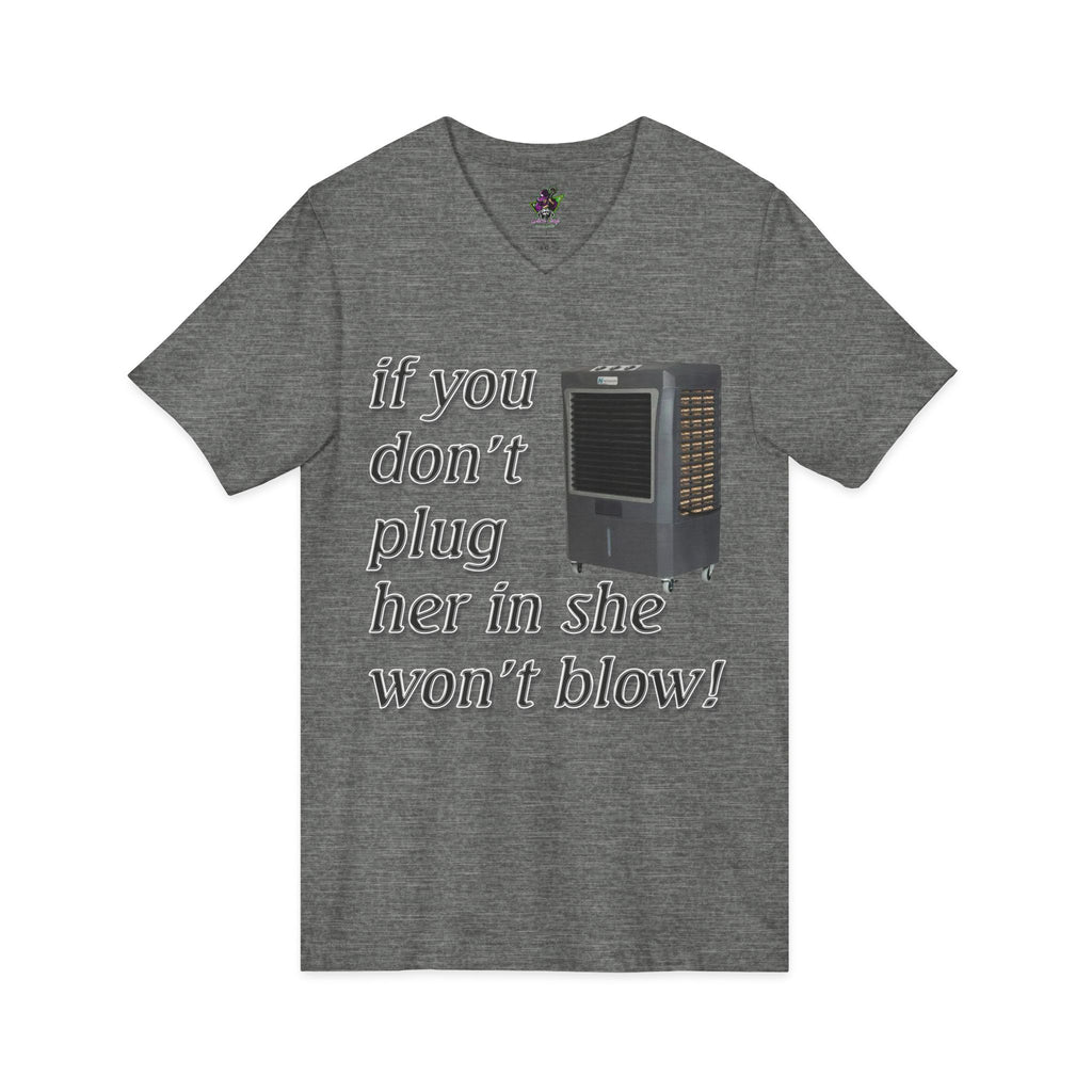 Plug Her In / V-Neck Tee