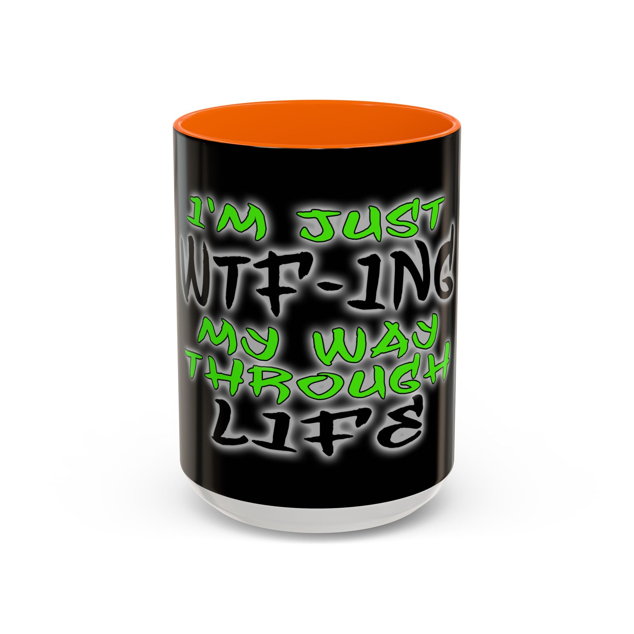 WTF-ing / Accent Coffee Mug 11/15oz