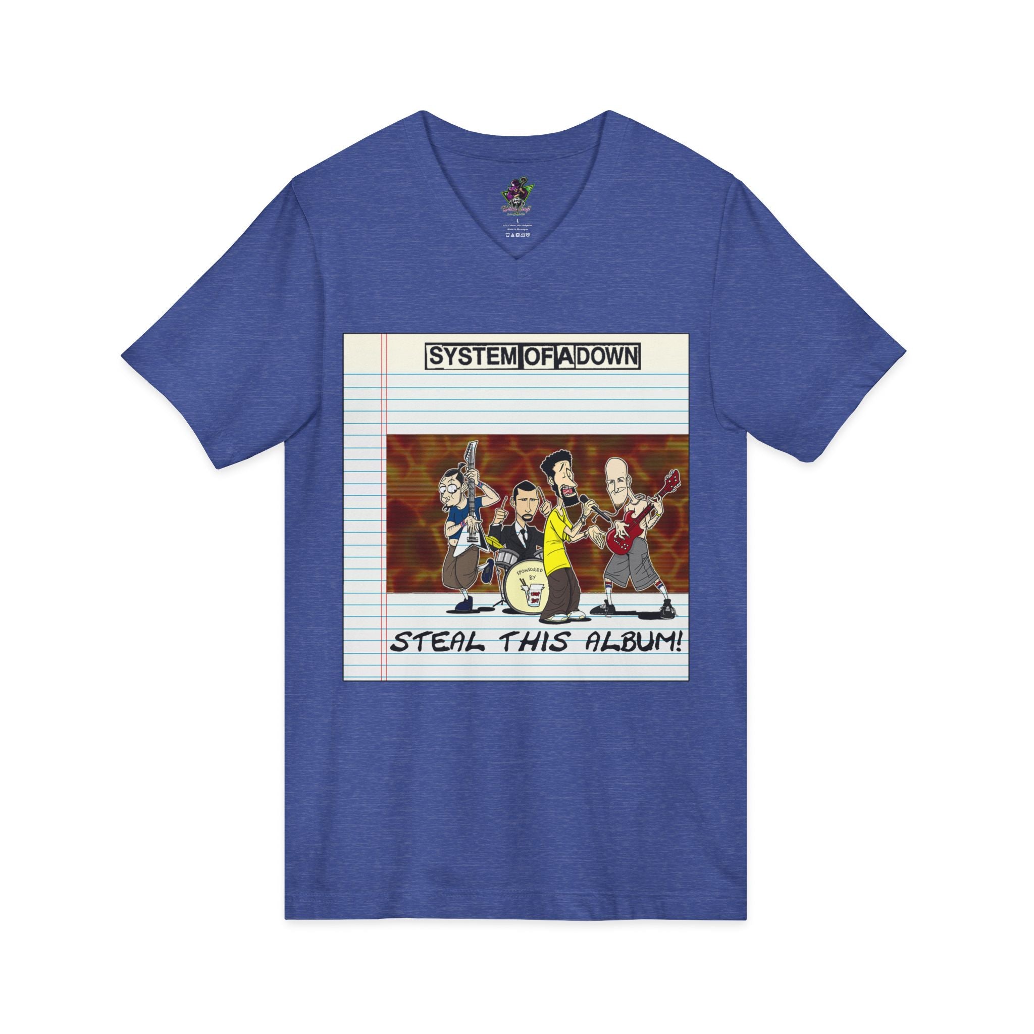 SOAD Steal This Album F&B / V Neck Tee
