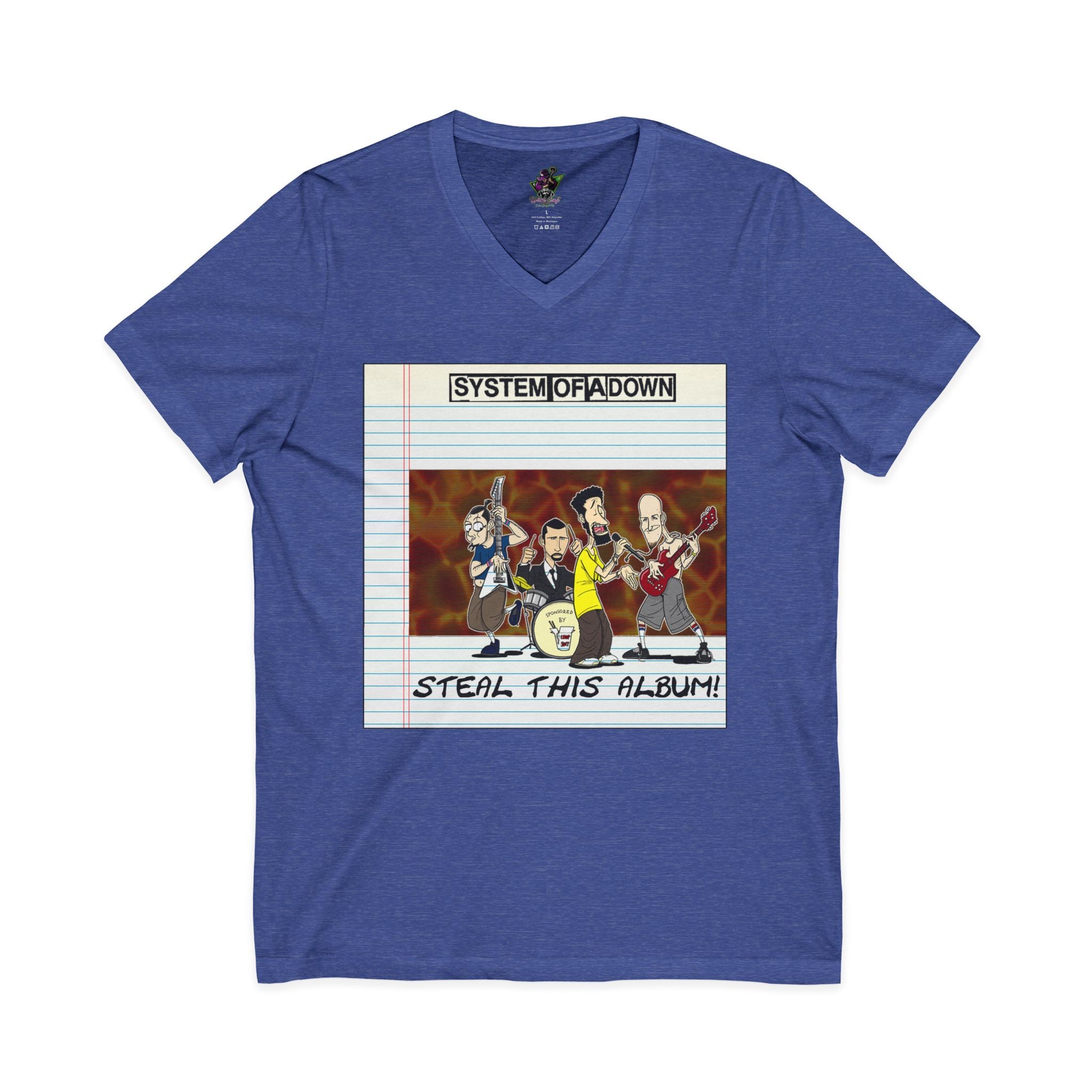 SOAD Steal This Album F&B / V Neck Tee