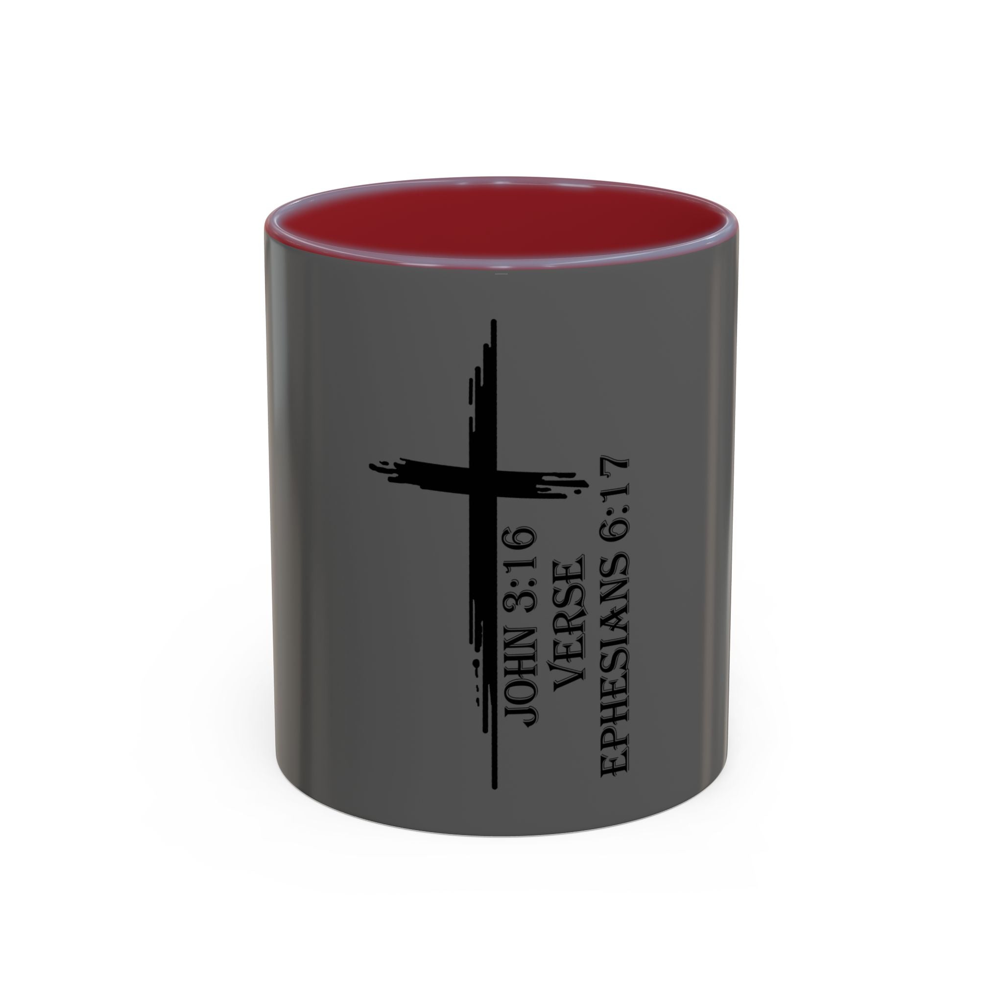 John 3:16 / Ephesians 6:17 / Accent Coffee Mug 11/15oz