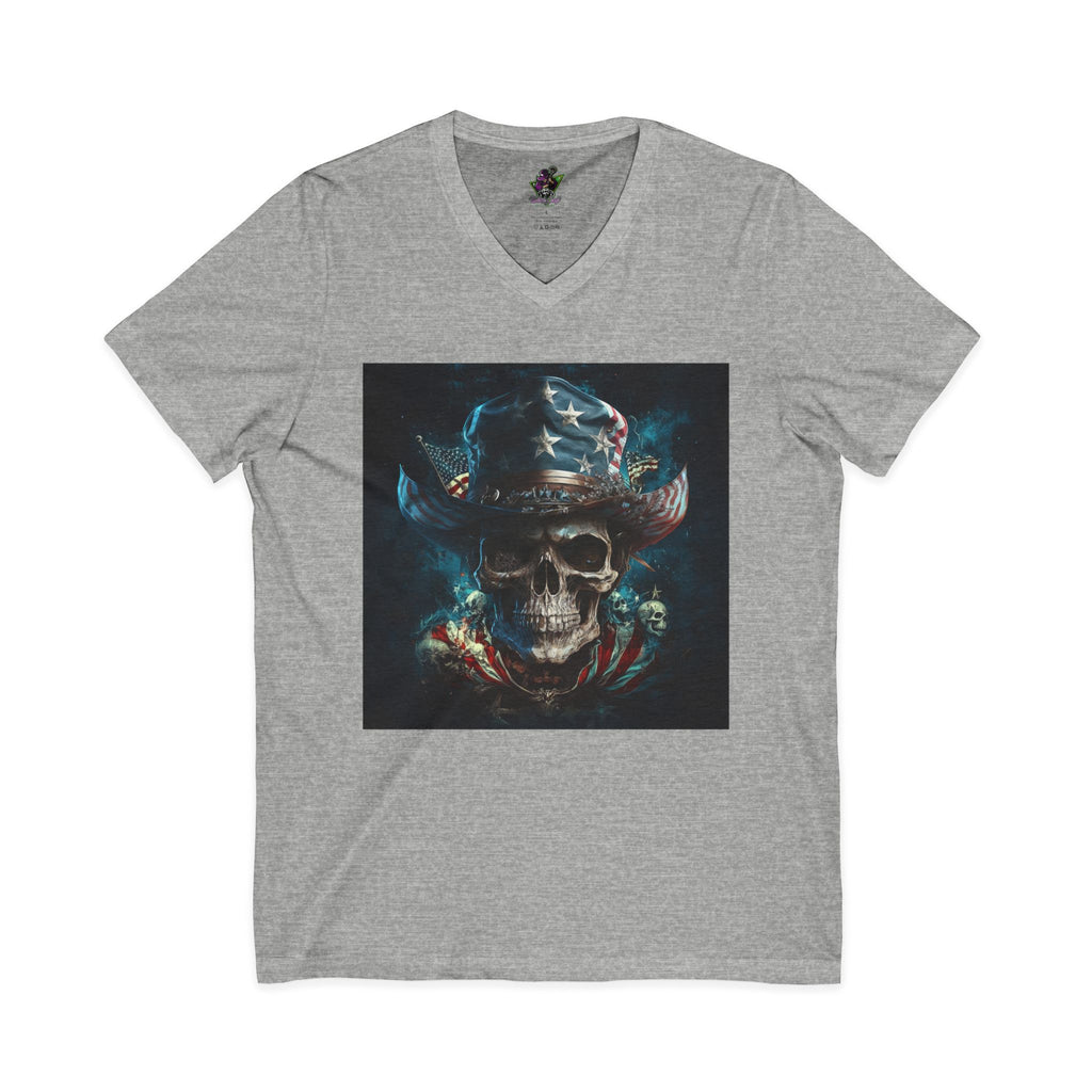 Skull Cowboy / V-Neck Tee