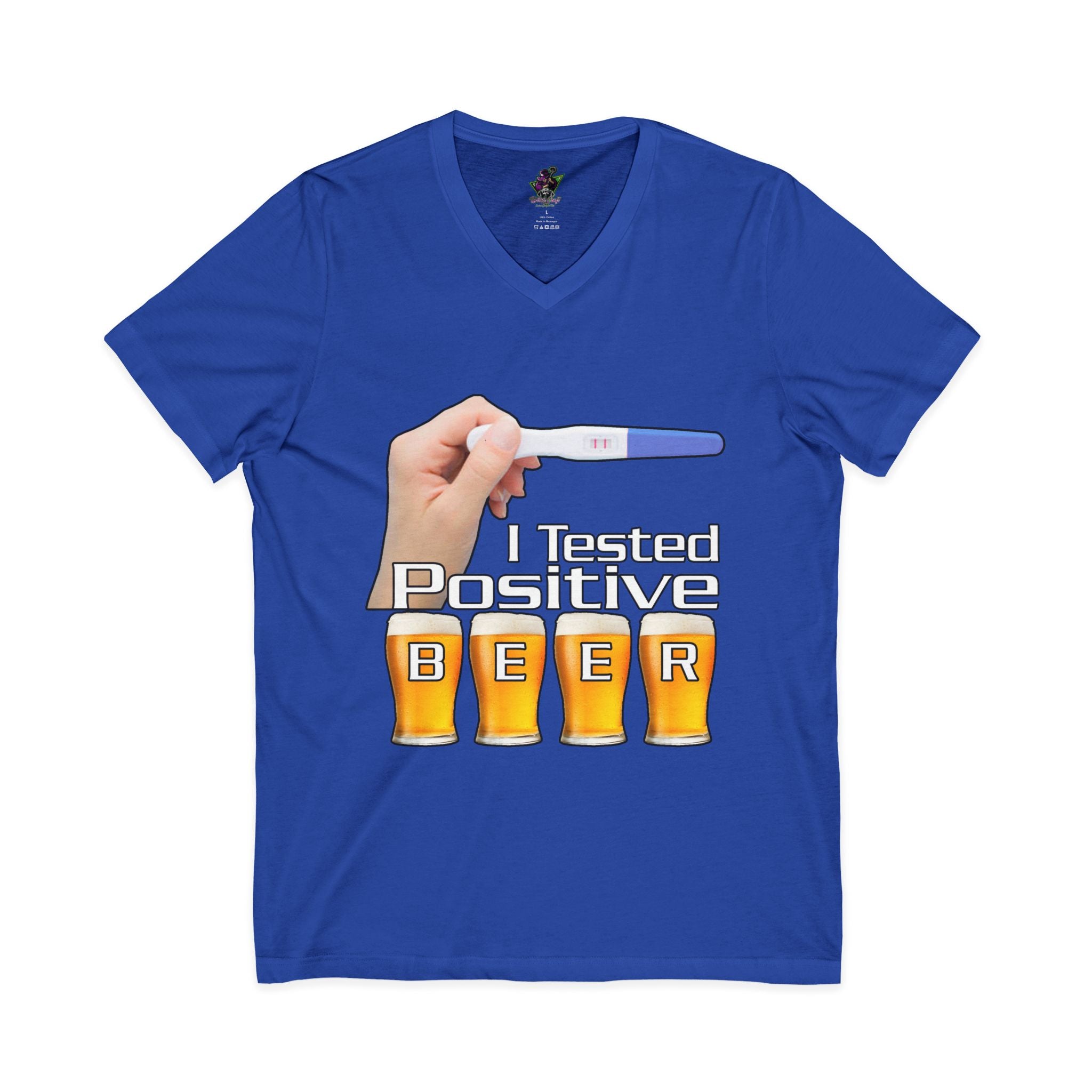 Tested Positive Beer / V-Neck Tee