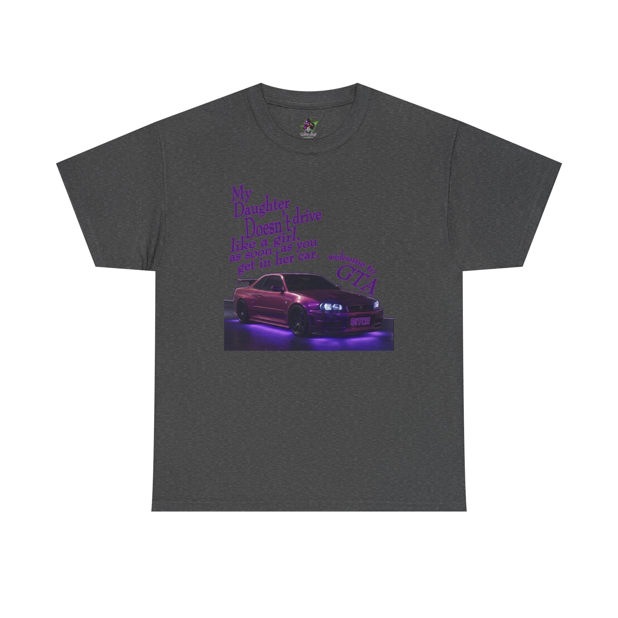 Daughter Doesn't Drive Like A Girl Purple