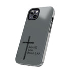 John 8:32 / Proverb 1: 8-9 / Tough Phone Case