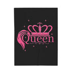 Queen Crown / Velveteen Plush Blanket