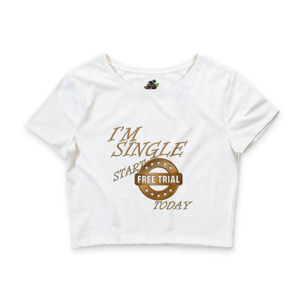 Single Free Trial / Crop Tee