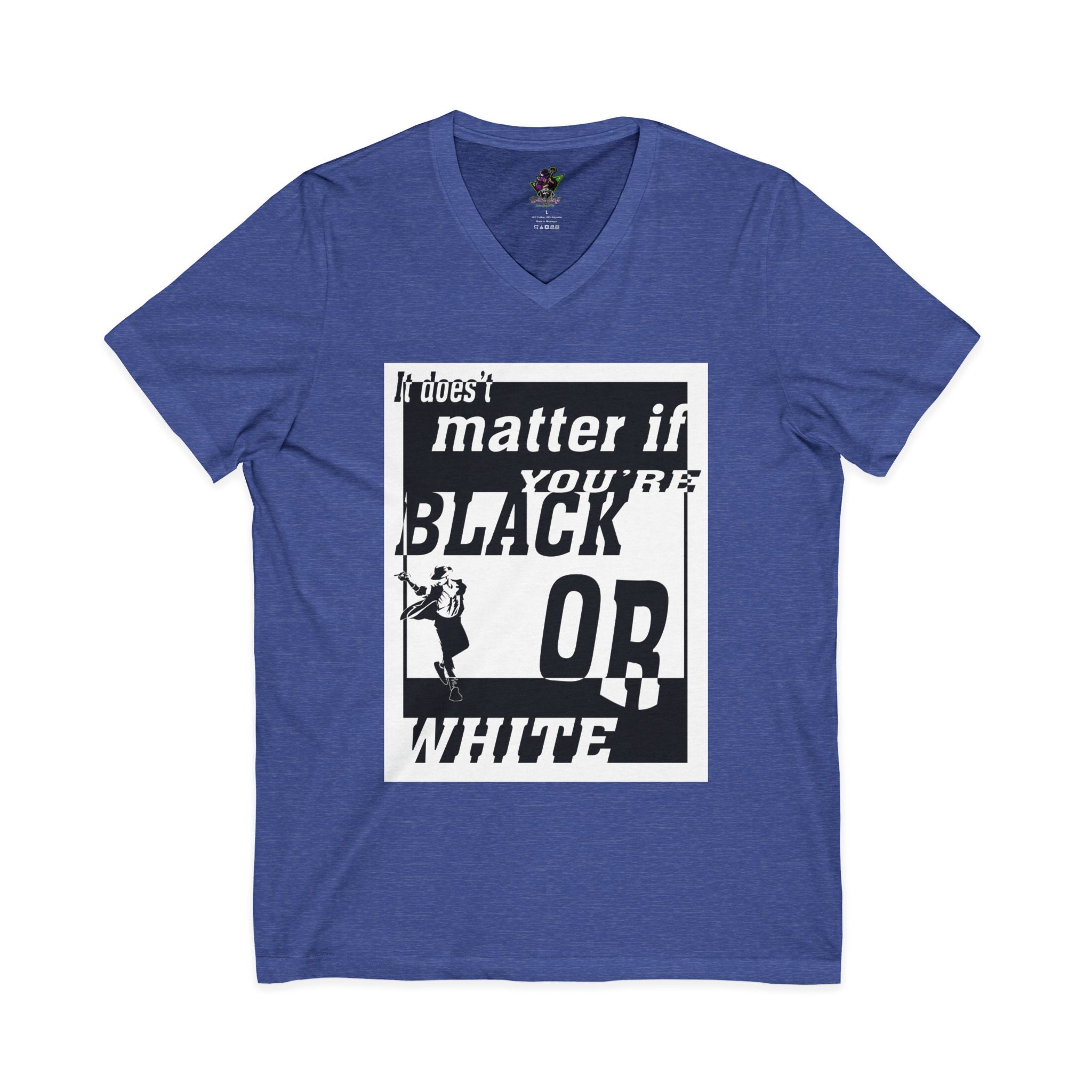 Black Or White / V-Neck Tee