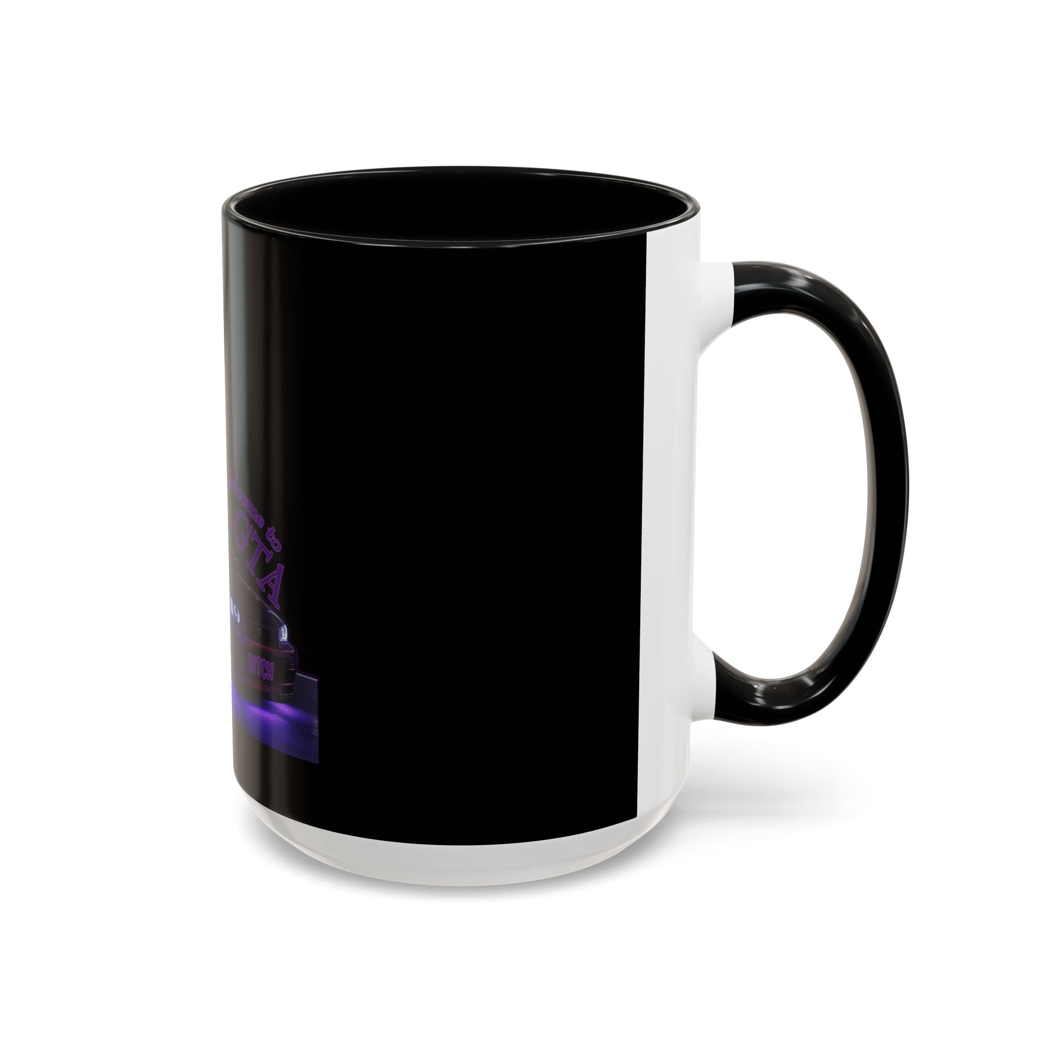 Daughter Doesn't Drive Like A Girl Purple / Accent Coffee Mug 11/15oz