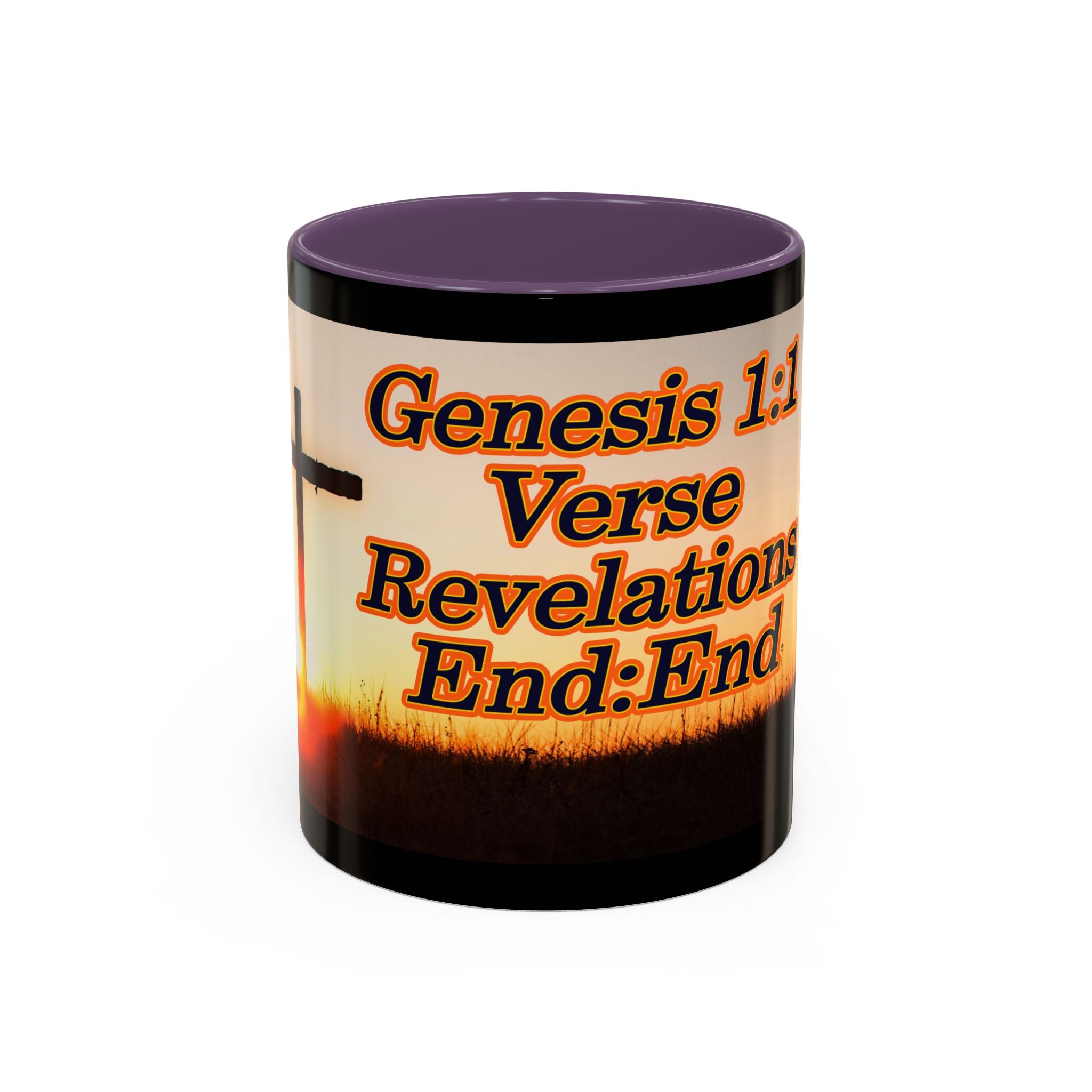 Genesis 1:1 / Revelations End:End / Coffee Mug 11/15oz