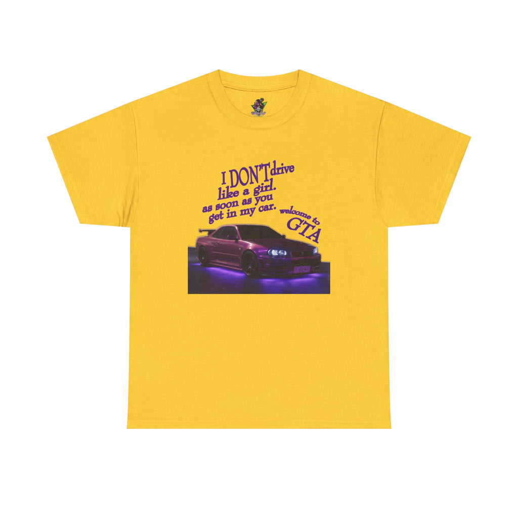 I Don't Drive Like a Girl Purple