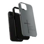 John 8:32 / Proverb 1: 8-9 / Tough Phone Case