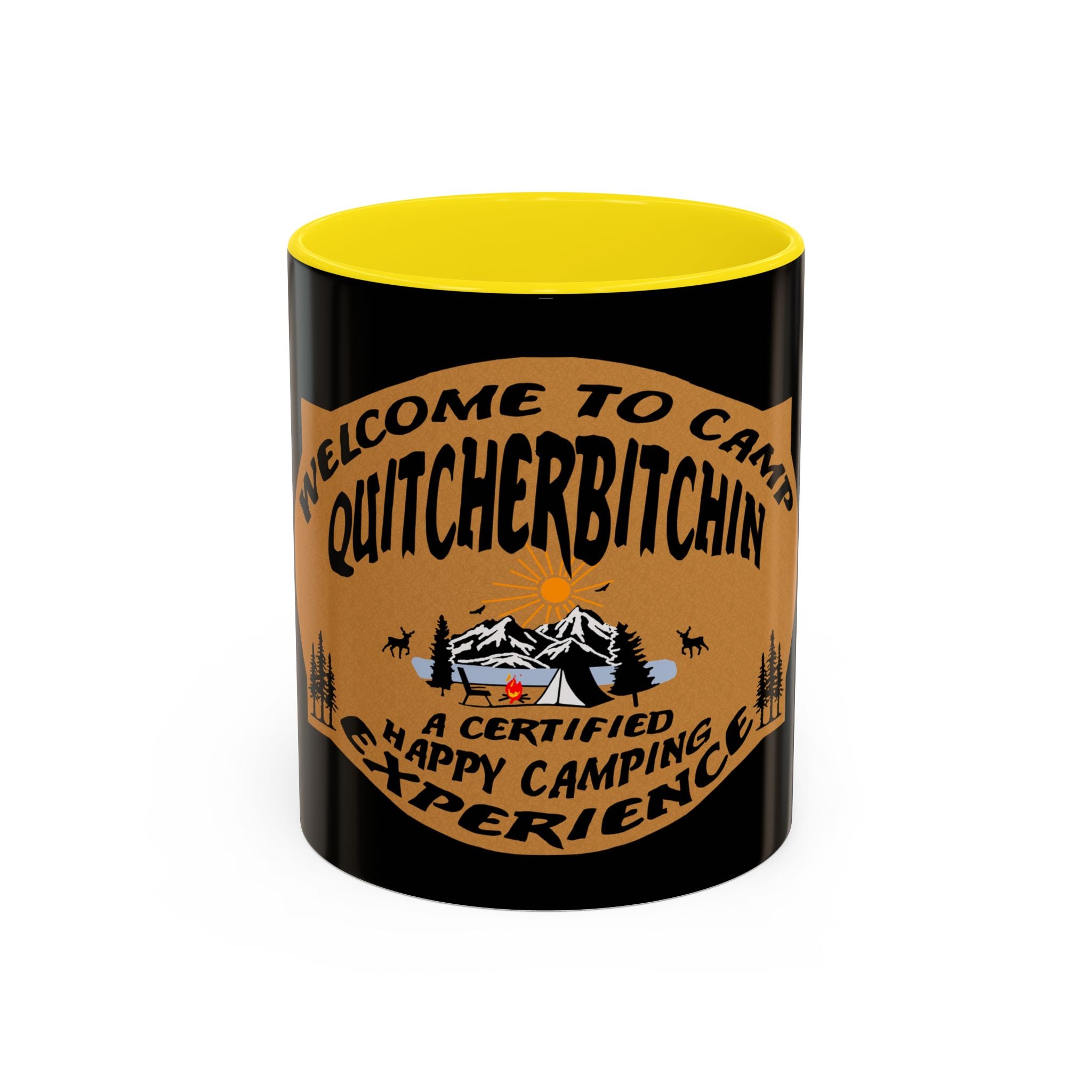 Camp Quitcherbitchin / Accent Coffee Mug 11/15 oz