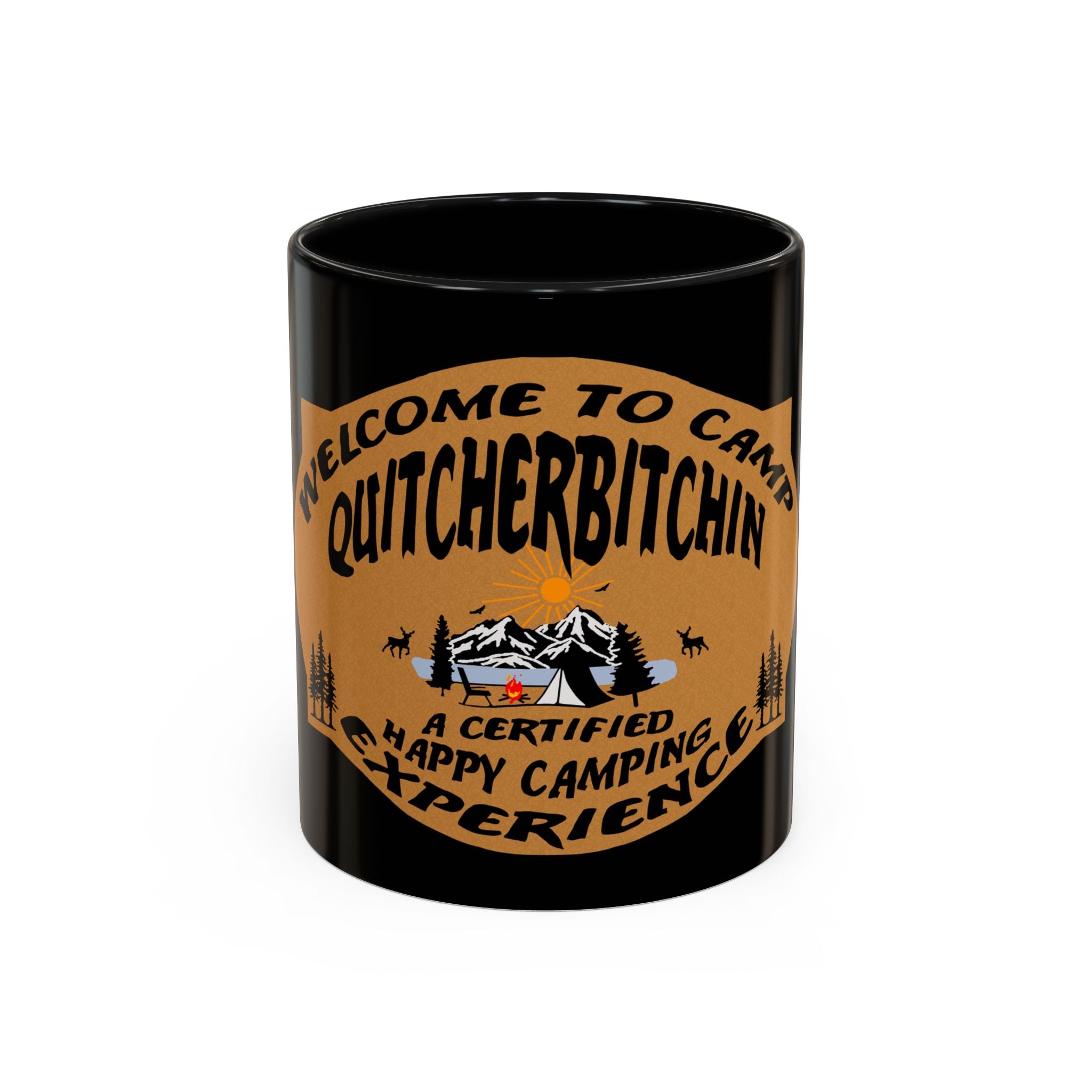 Camp Quitcherbitchin / Accent Coffee Mug 11/15 oz