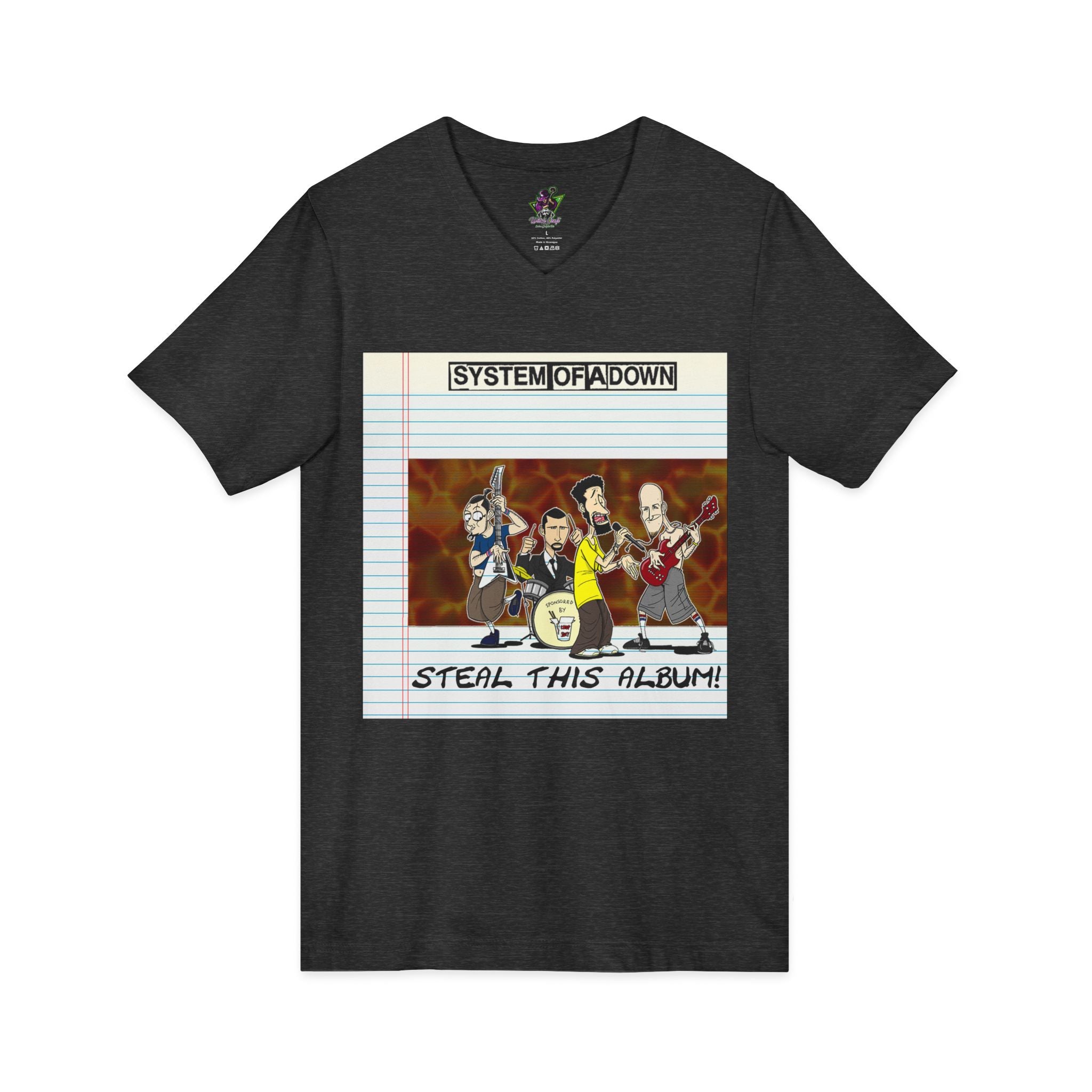 SOAD Steal This Album F&B / V Neck Tee
