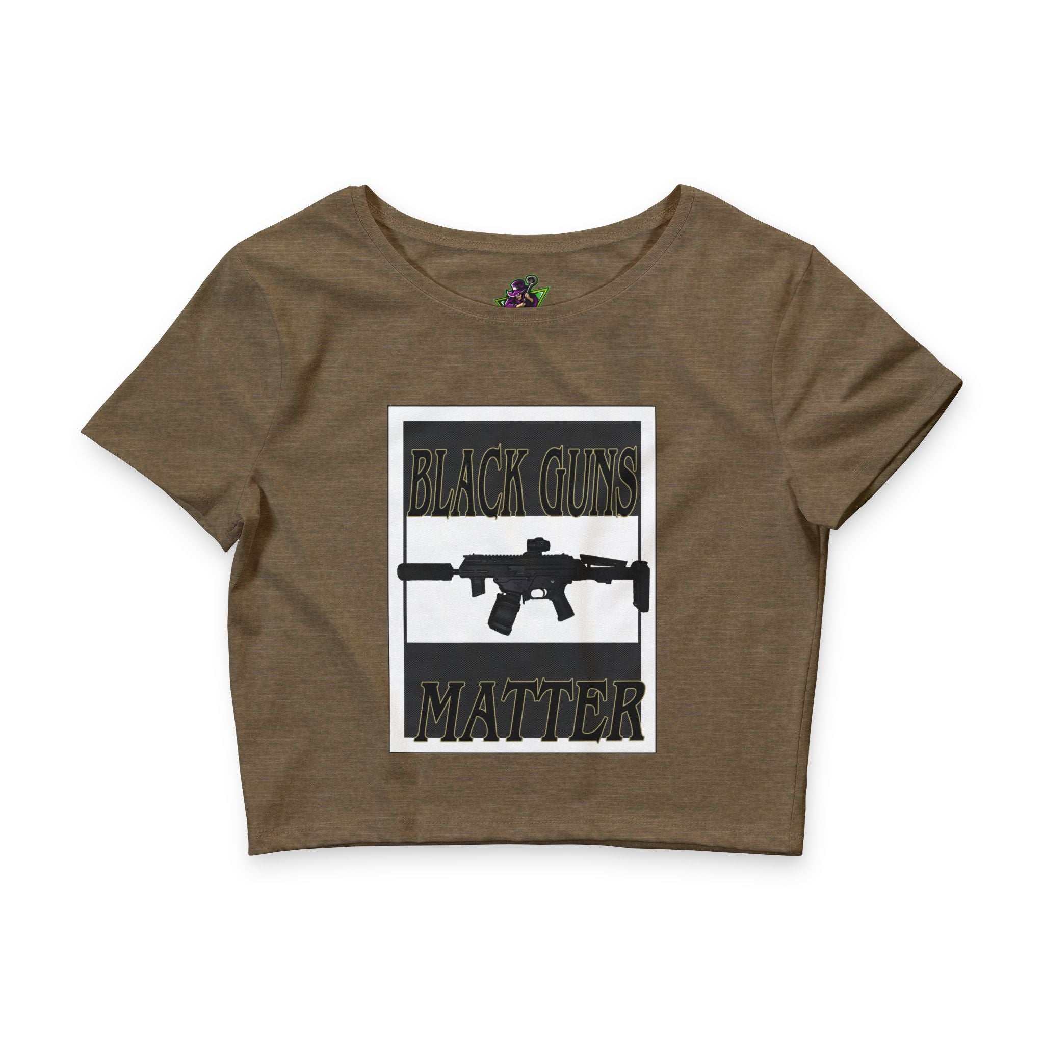 Black Guns Matter /Crop Tee