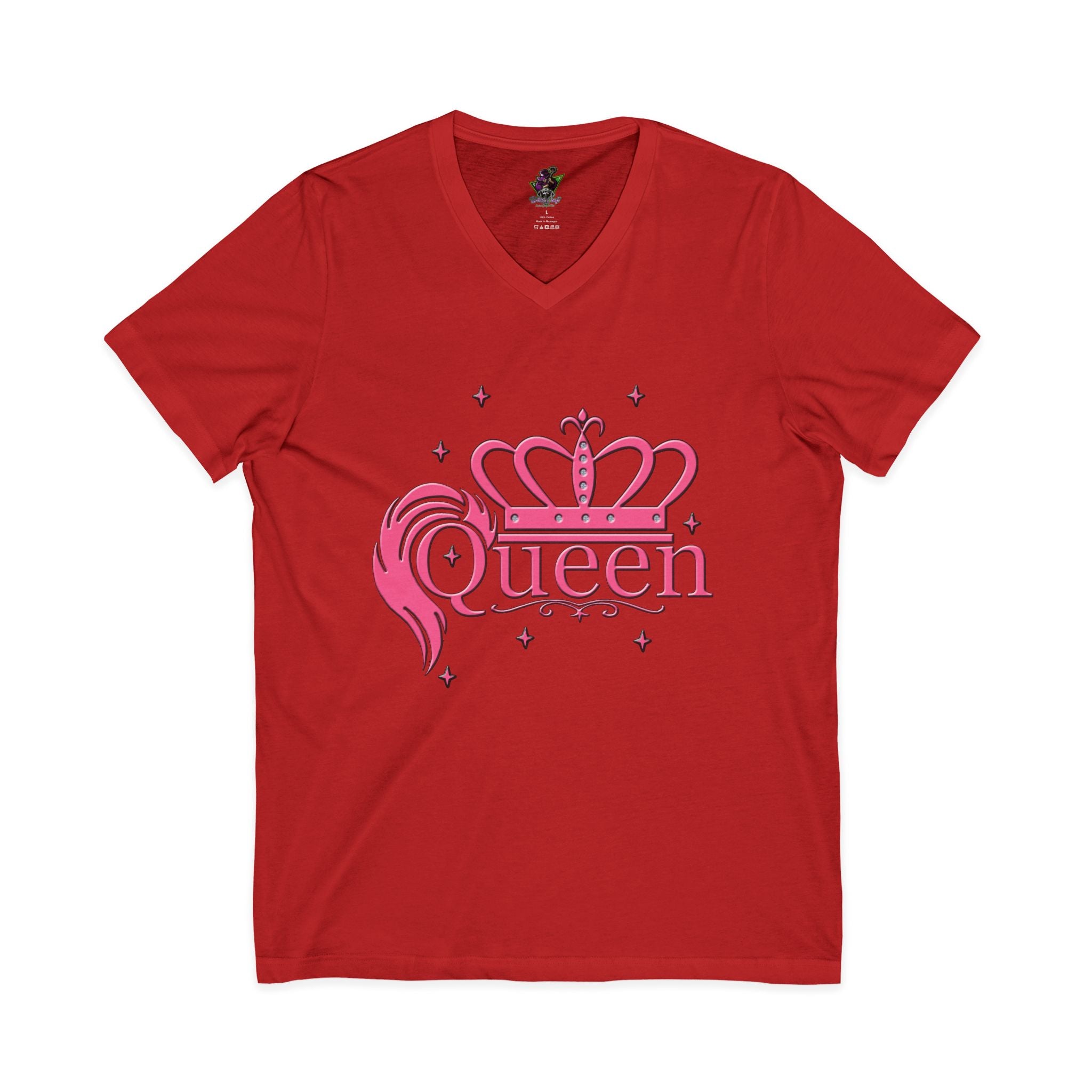 Queen Crown / V-Neck Tee