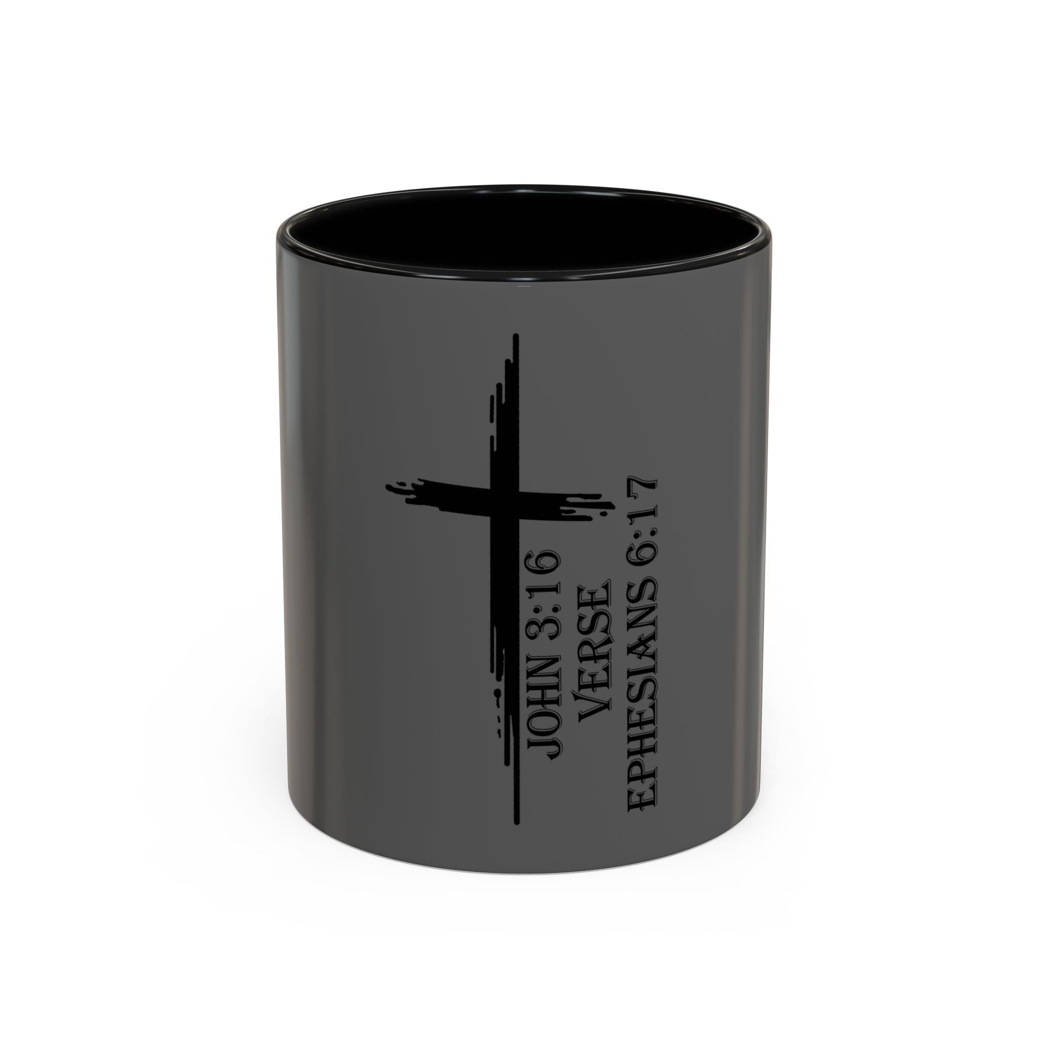 John 3:16 / Ephesians 6:17 / Accent Coffee Mug 11/15oz