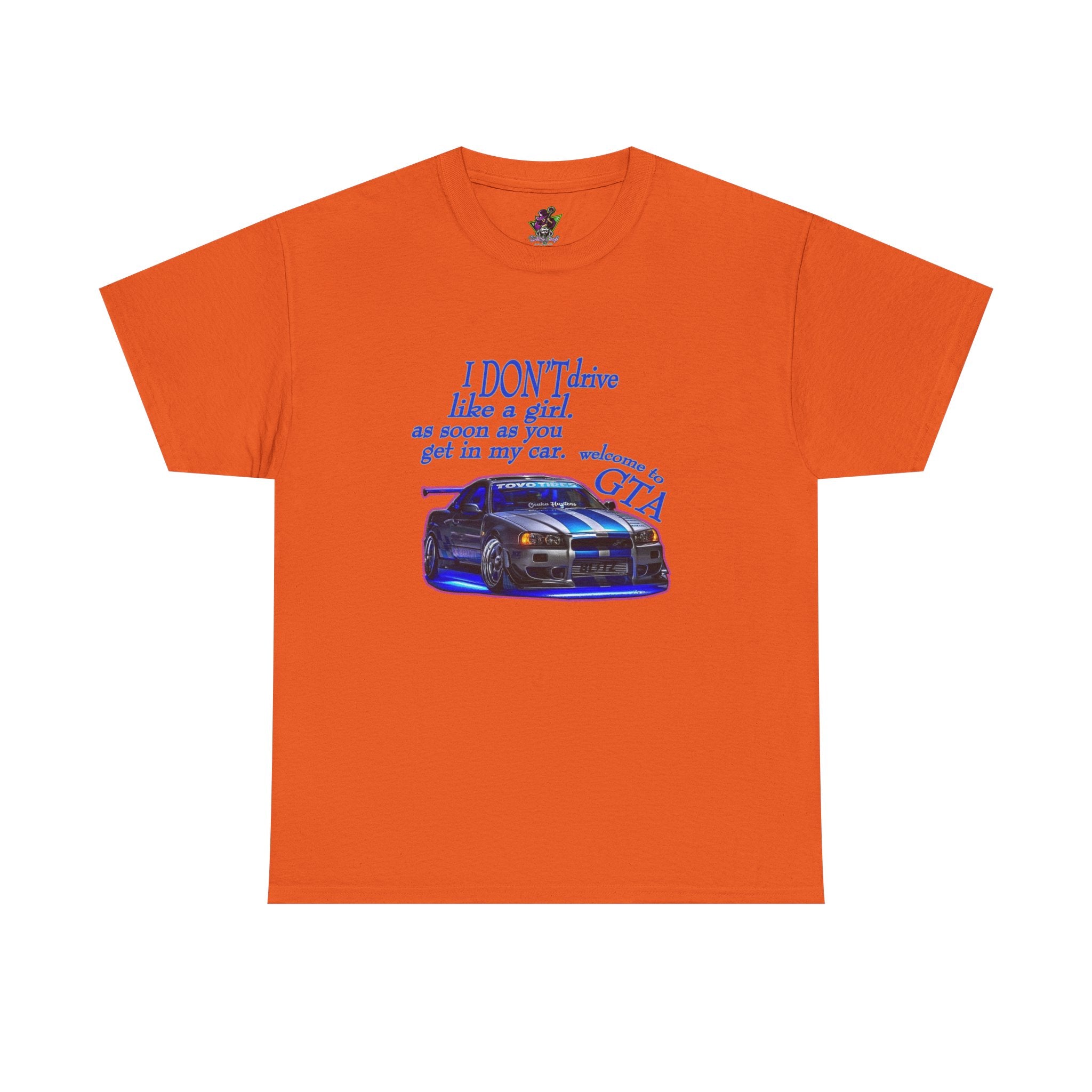 I Don't Drive Like A Girl Blue