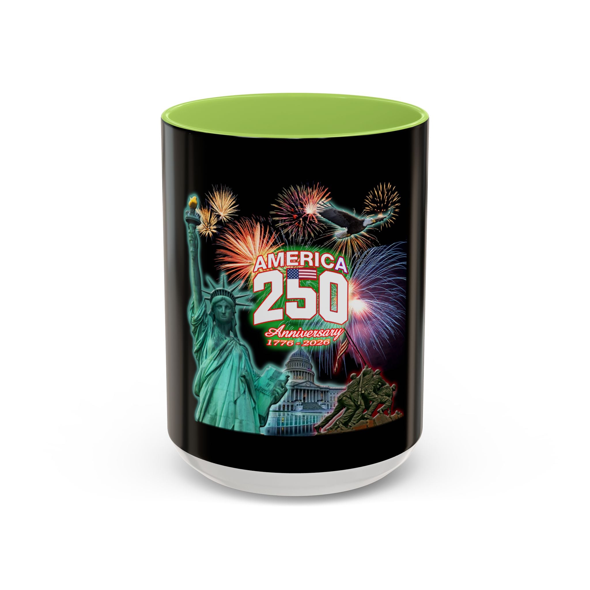 Statue of Liberty 250th / Accent Coffee Mug 11/15oz