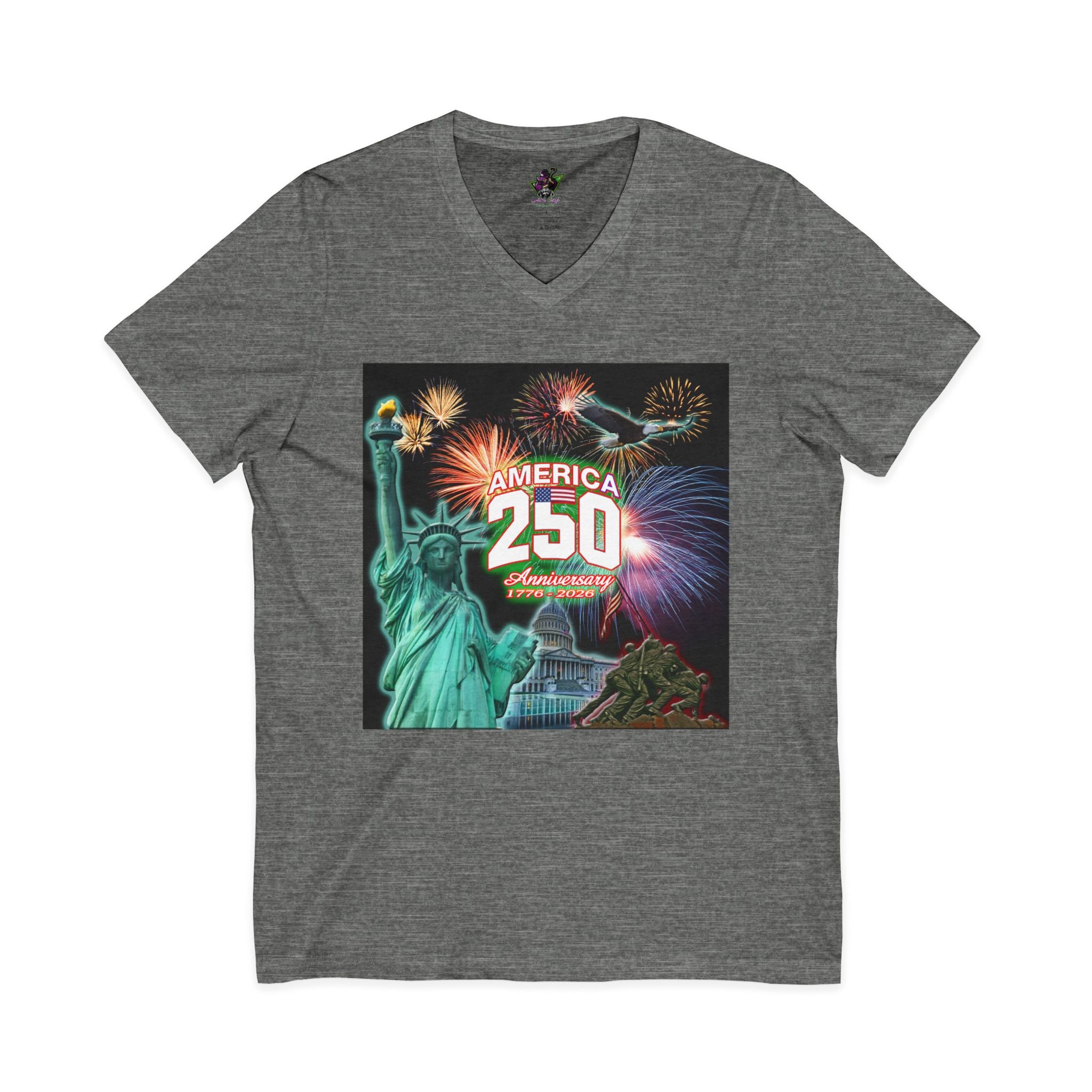 Statue of Liberty America 250th / V-Neck Tee