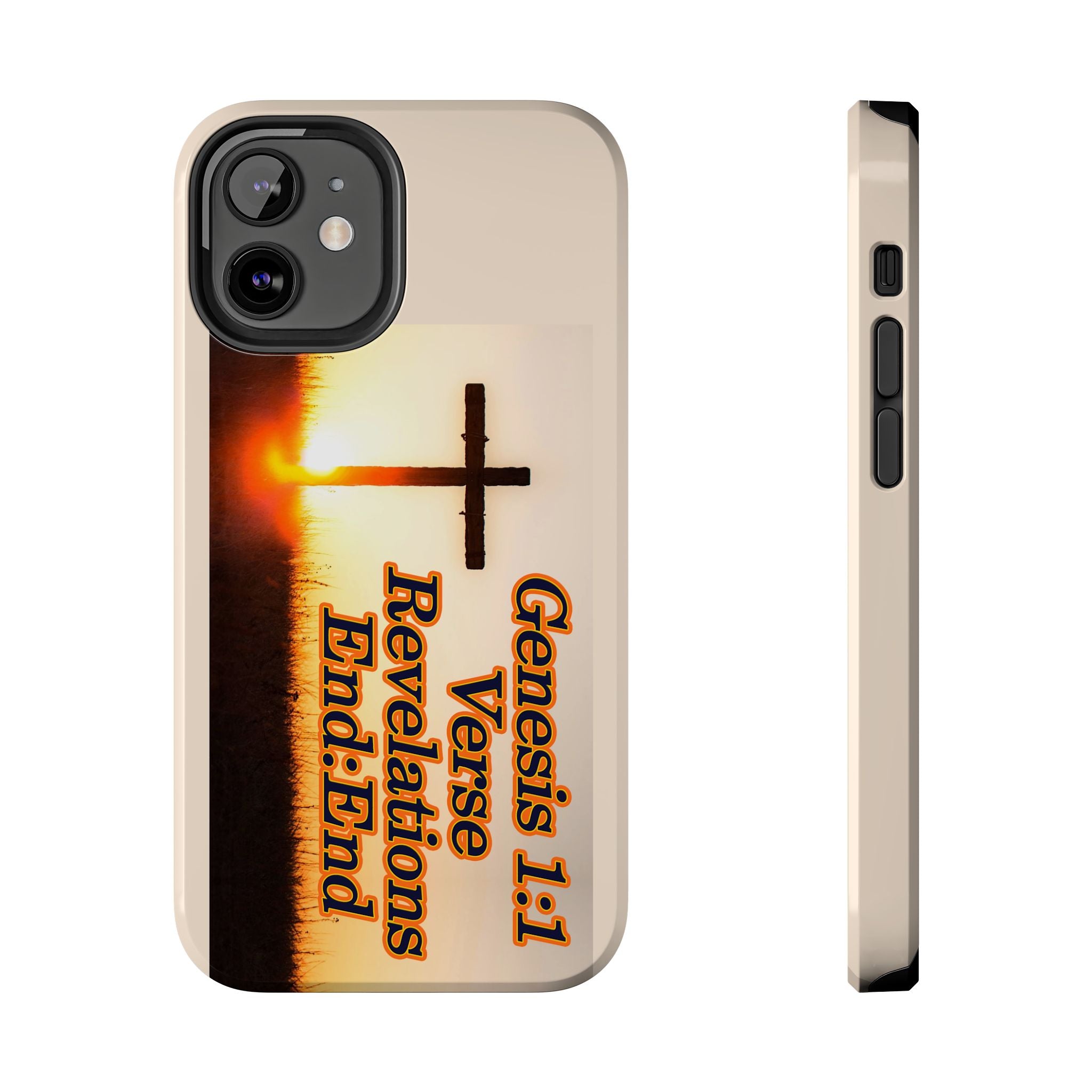 Genesis 1:1 Verse Revelations End:End / Tough Phone Case