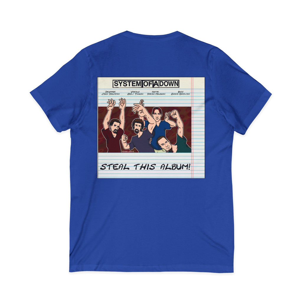 SOAD Steal This Album F&B / V Neck Tee