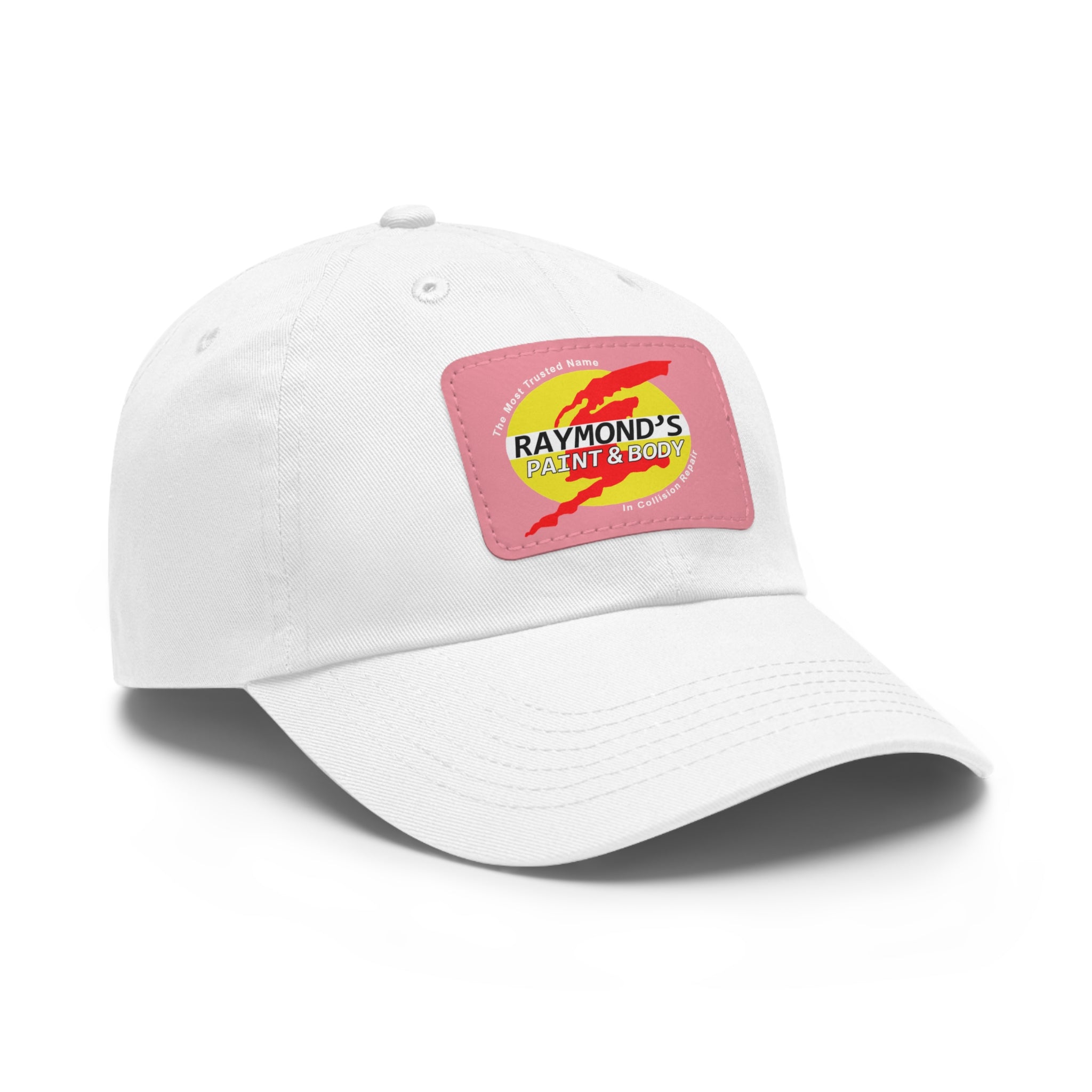 Raymond's Paint & Body Logo / Leather Patch Hat