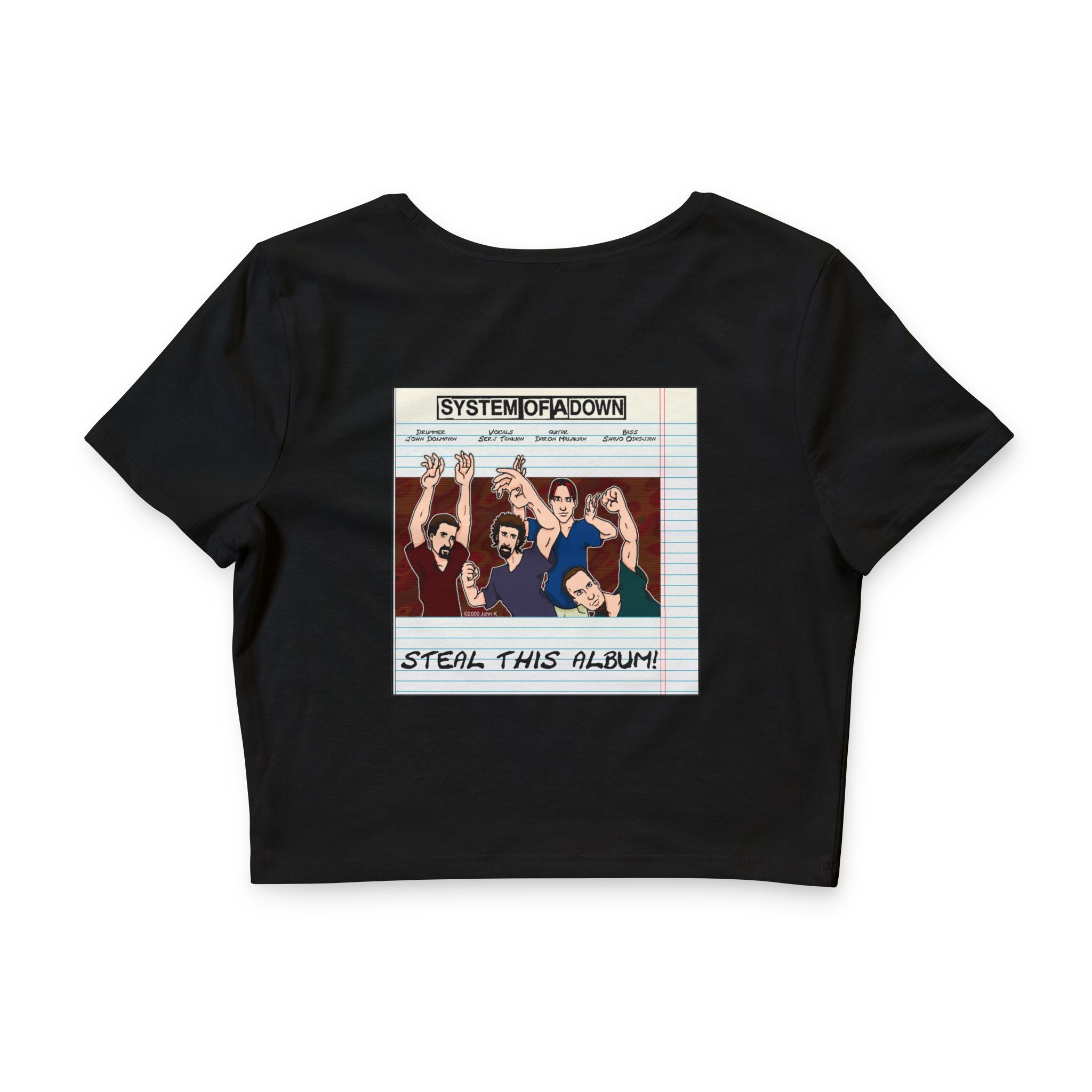 System Of A Down Steal This Album /Crop Tee