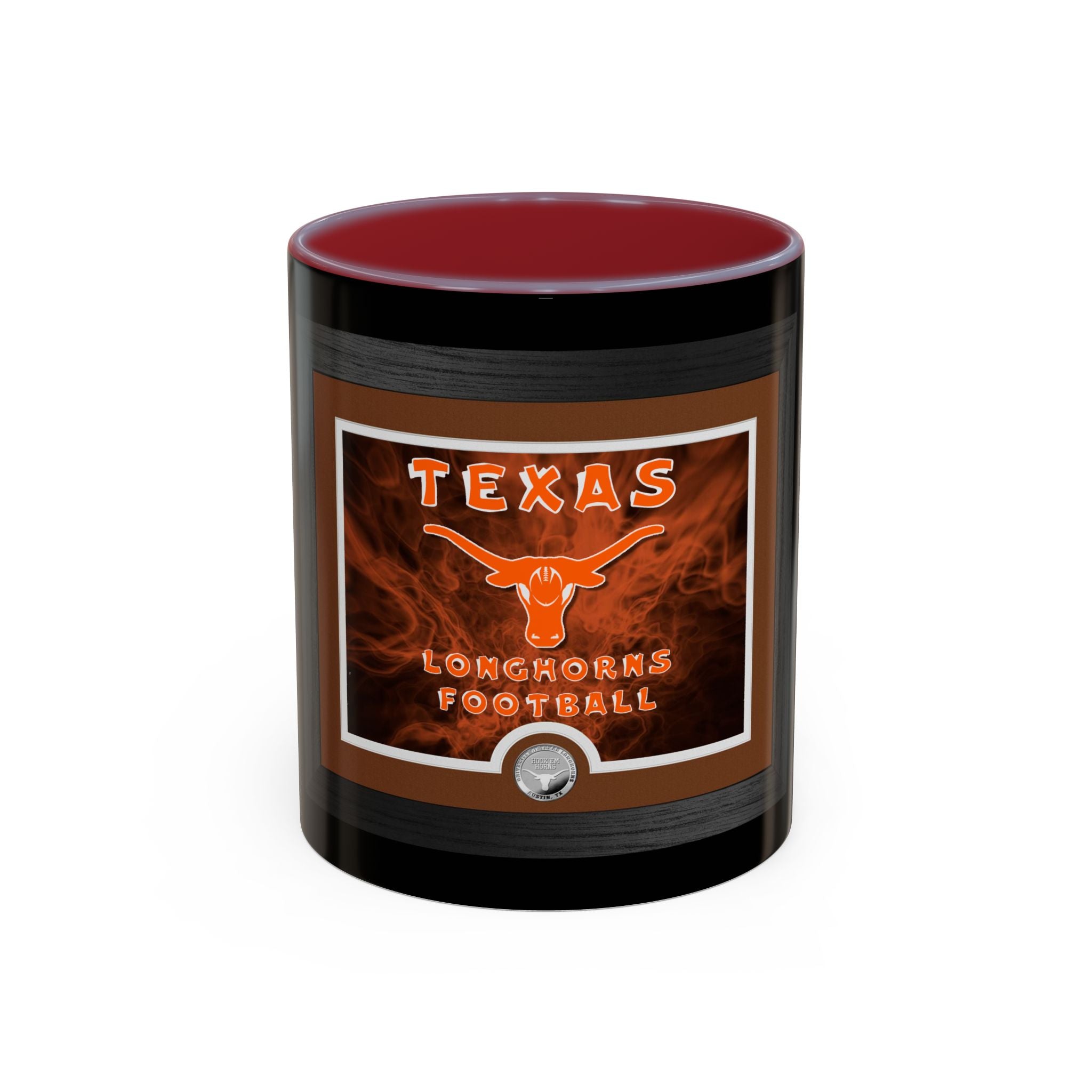 Texas Longhorns Framed / Accent Coffee Mug 11/15 oz