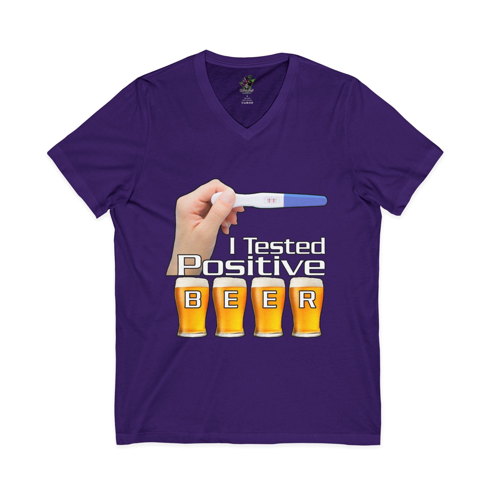 Tested Positive Beer / V-Neck Tee