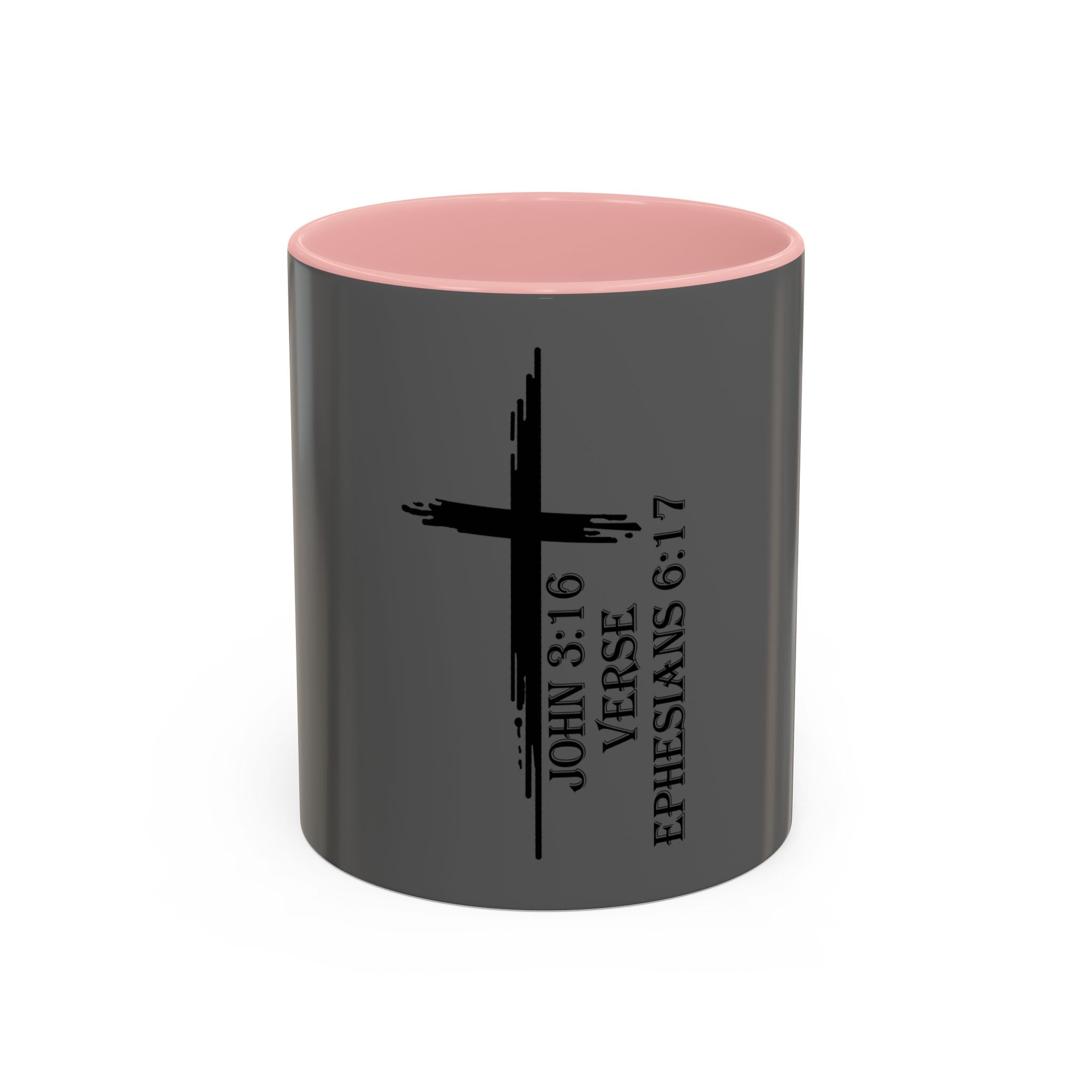 John 3:16 / Ephesians 6:17 / Accent Coffee Mug 11/15oz