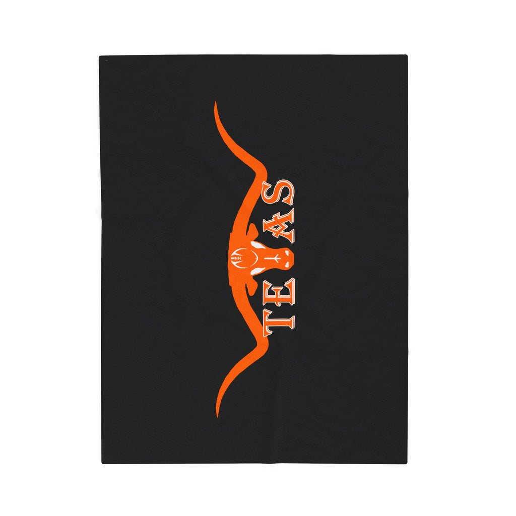 Texas Longhorns 2 / Velveteen Plush Blanket