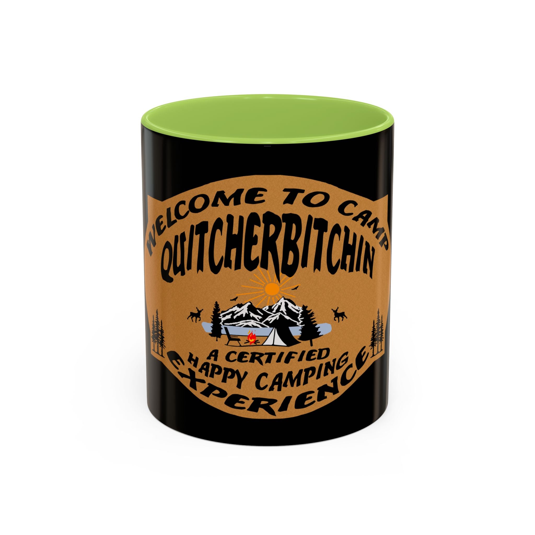 Camp Quitcherbitchin / Accent Coffee Mug 11/15 oz