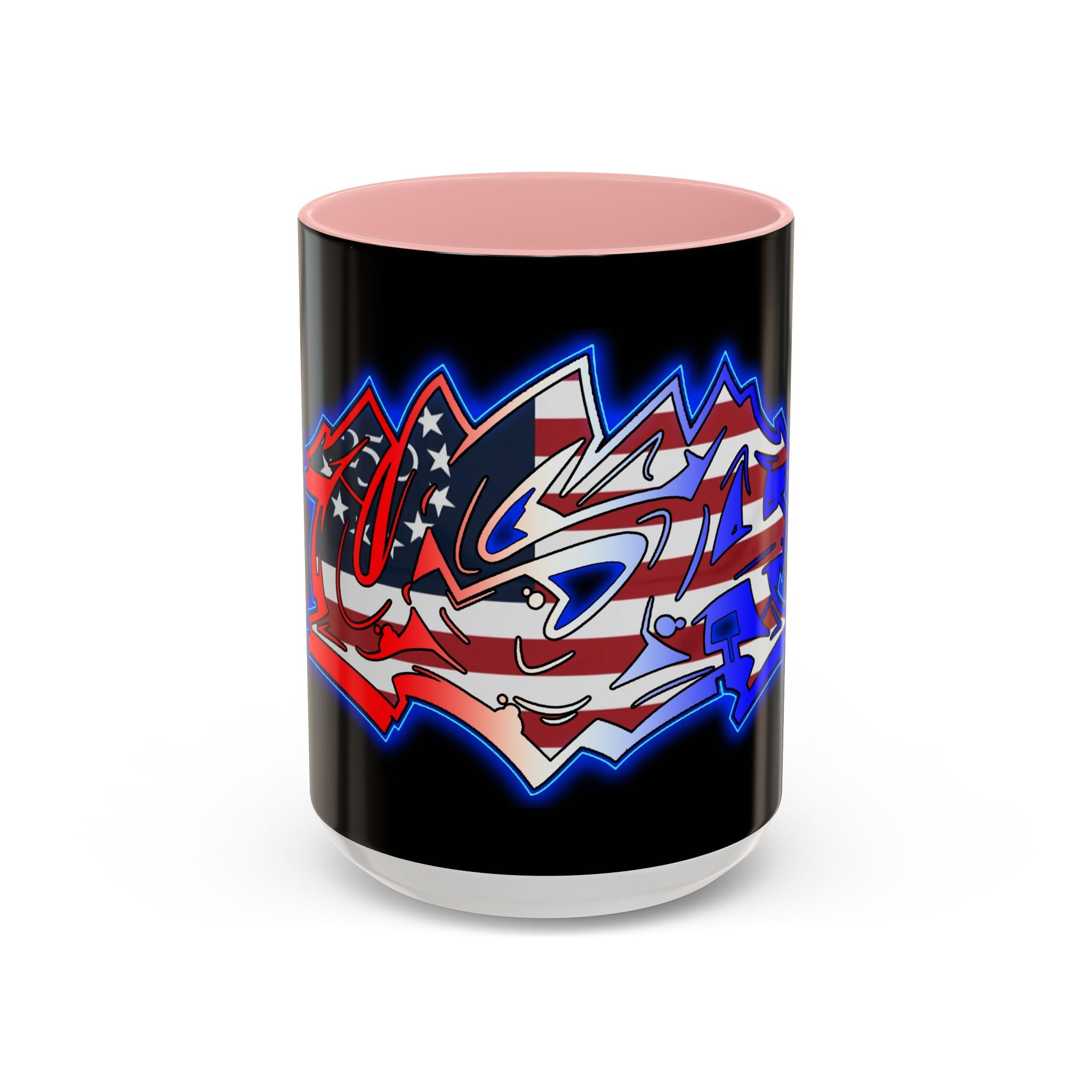 USA Graffiti / Accent Coffee Mug 11/15oz