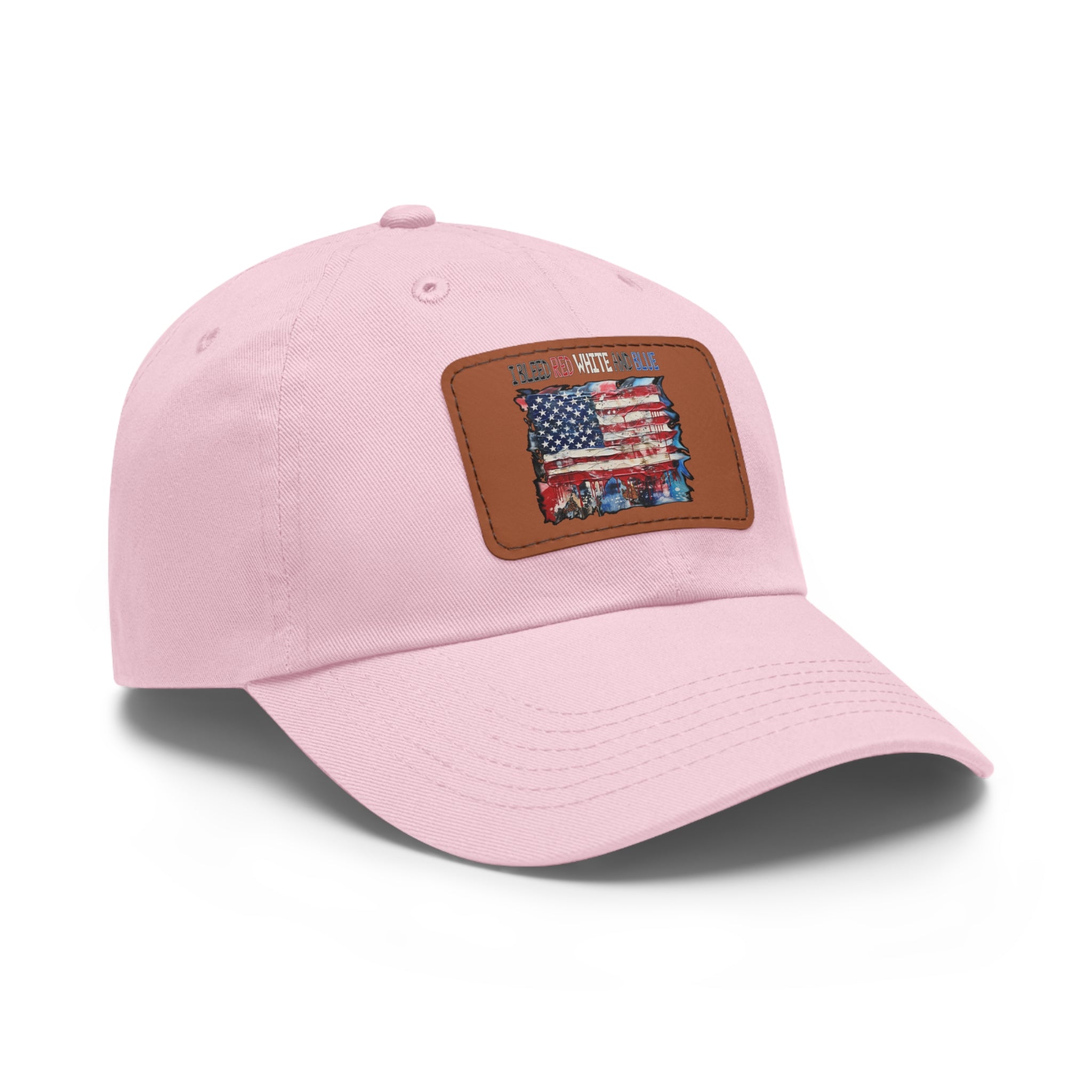 I Bleed Red White and Blue / Leather Patch