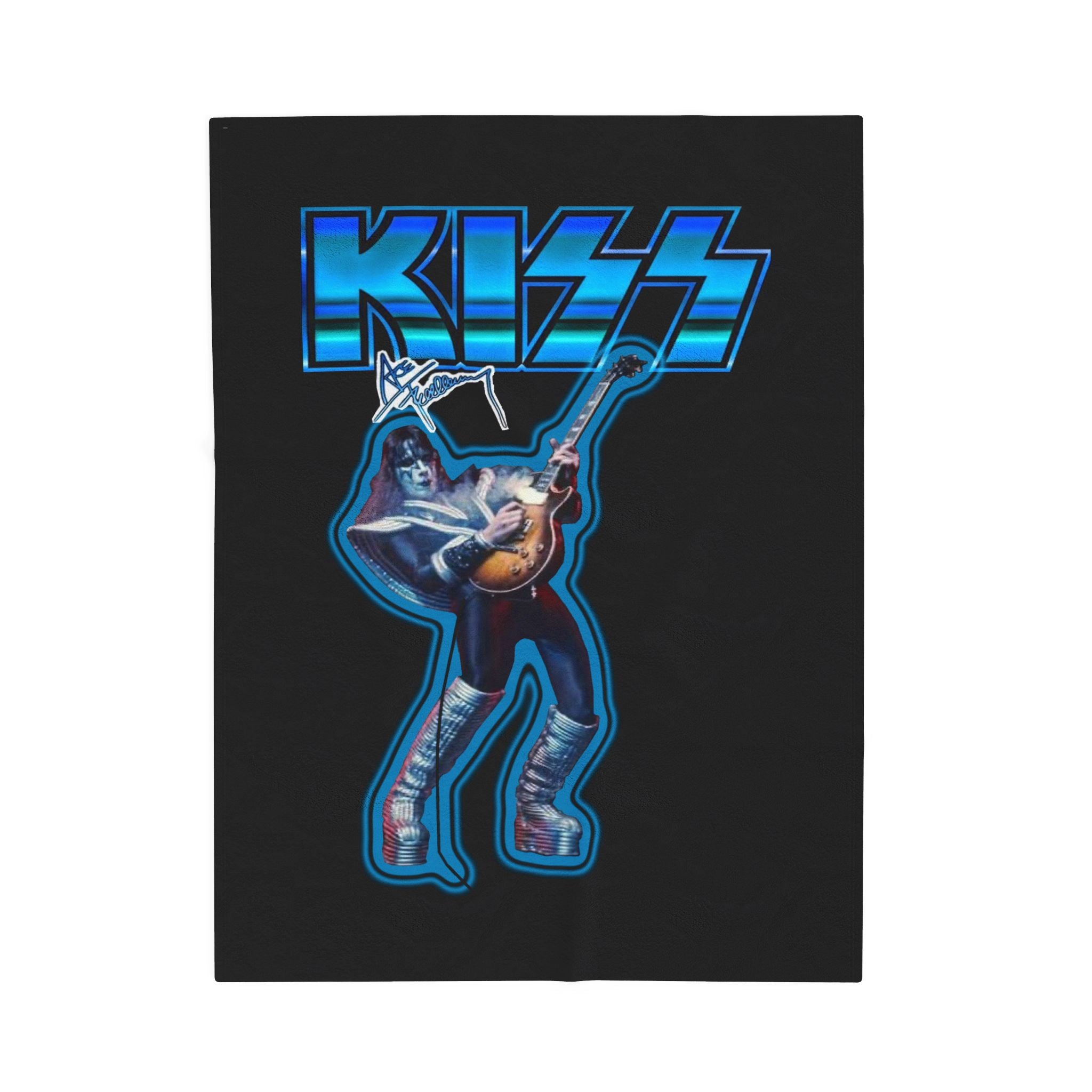 Ace Frehley NY Grove Front / Velveteen Plush Blanket