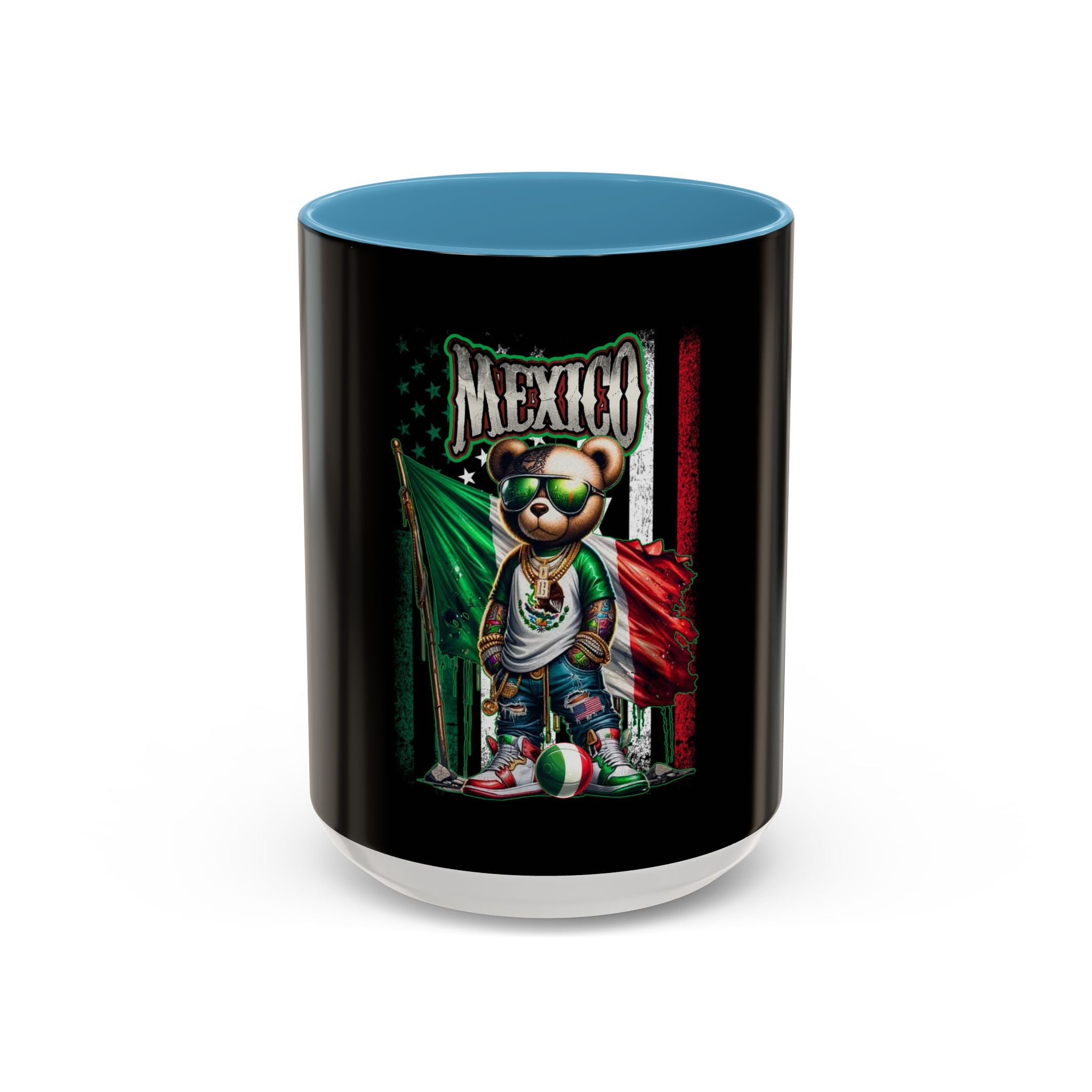 Mexico Teddy Bear / Accent Coffee Mug 11/15oz